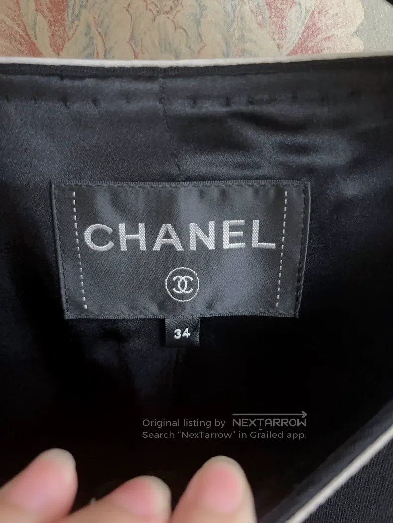 Chanel Chanel Black and white coat Size XXS / US 00 / IT 34 - 6 Thumbnail
