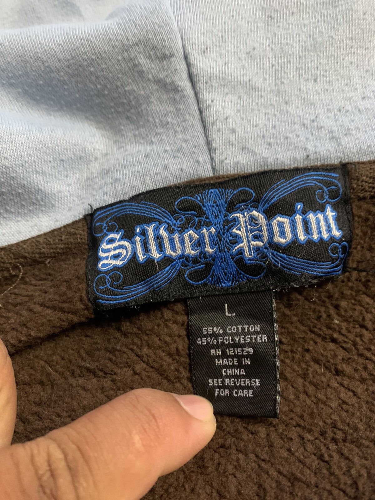 Other Y2K Silver Point Cyber Hoodies Size US M / EU 48-50 / 2 - 8 Thumbnail
