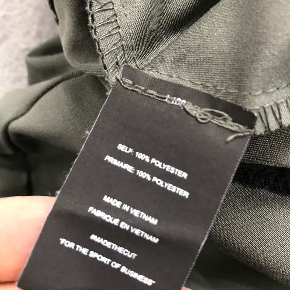 Cuts Cuts Green Gray Slim Fit Jogger Pants Mens XL - Tapered Chino Casual Sport - 28in Inseam - Brand Cuts Size US 36 / EU 52 - 5 Thumbnail
