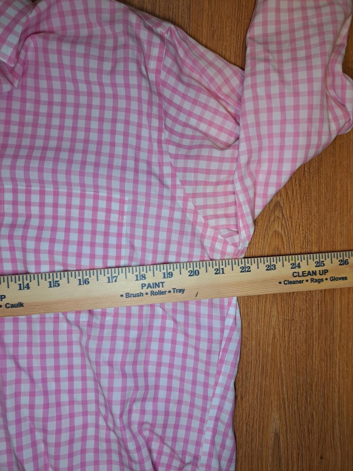 Brooks Brothers VINTAGE Brooks Brothers Dress Shirt Mens Large 15-33 Pink Size 42R - 5 Thumbnail