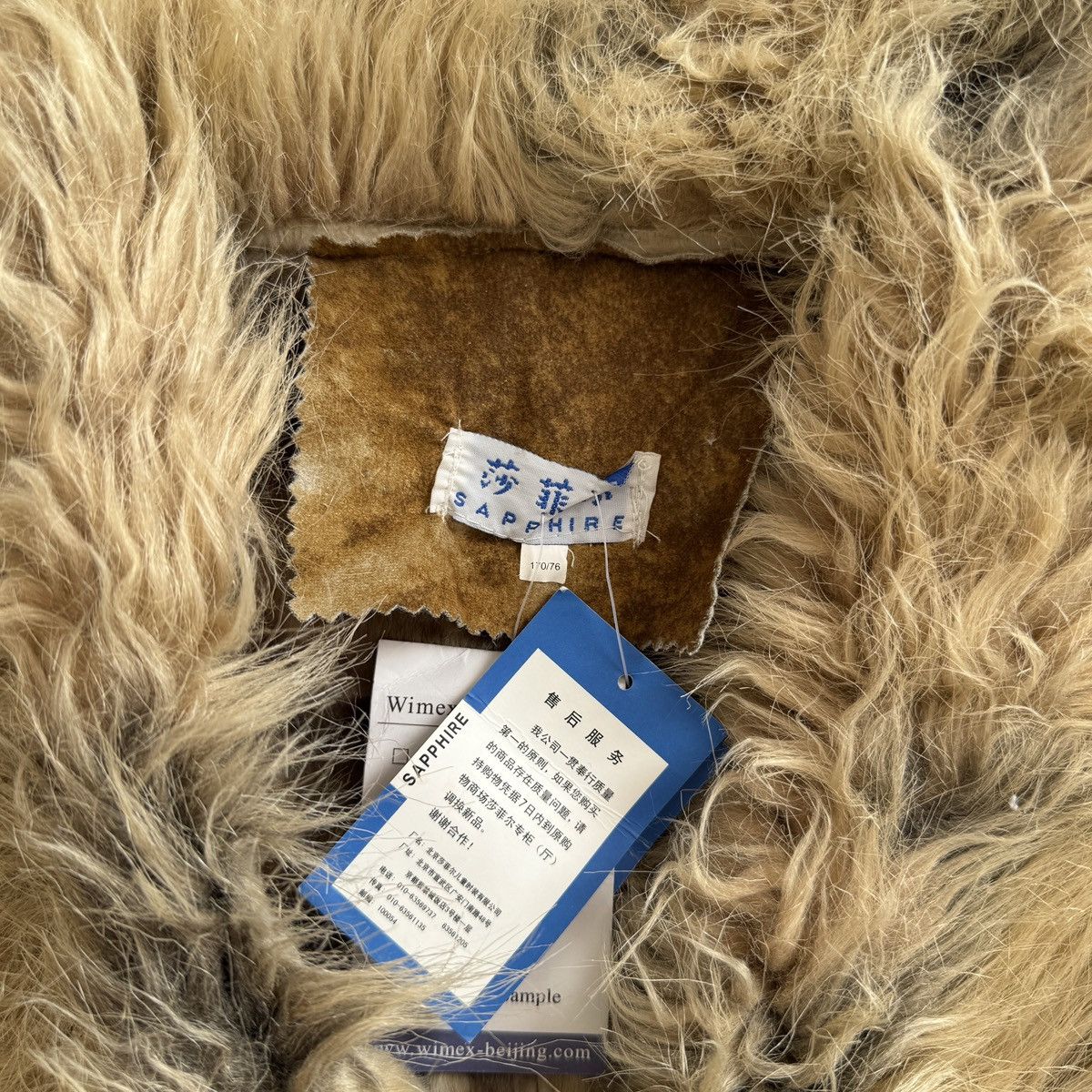 Japanese Brand Japan Vintage Y2K Faux Fur Shearling Style Washed Coat Size L / US 10 / IT 46 - 11 Thumbnail