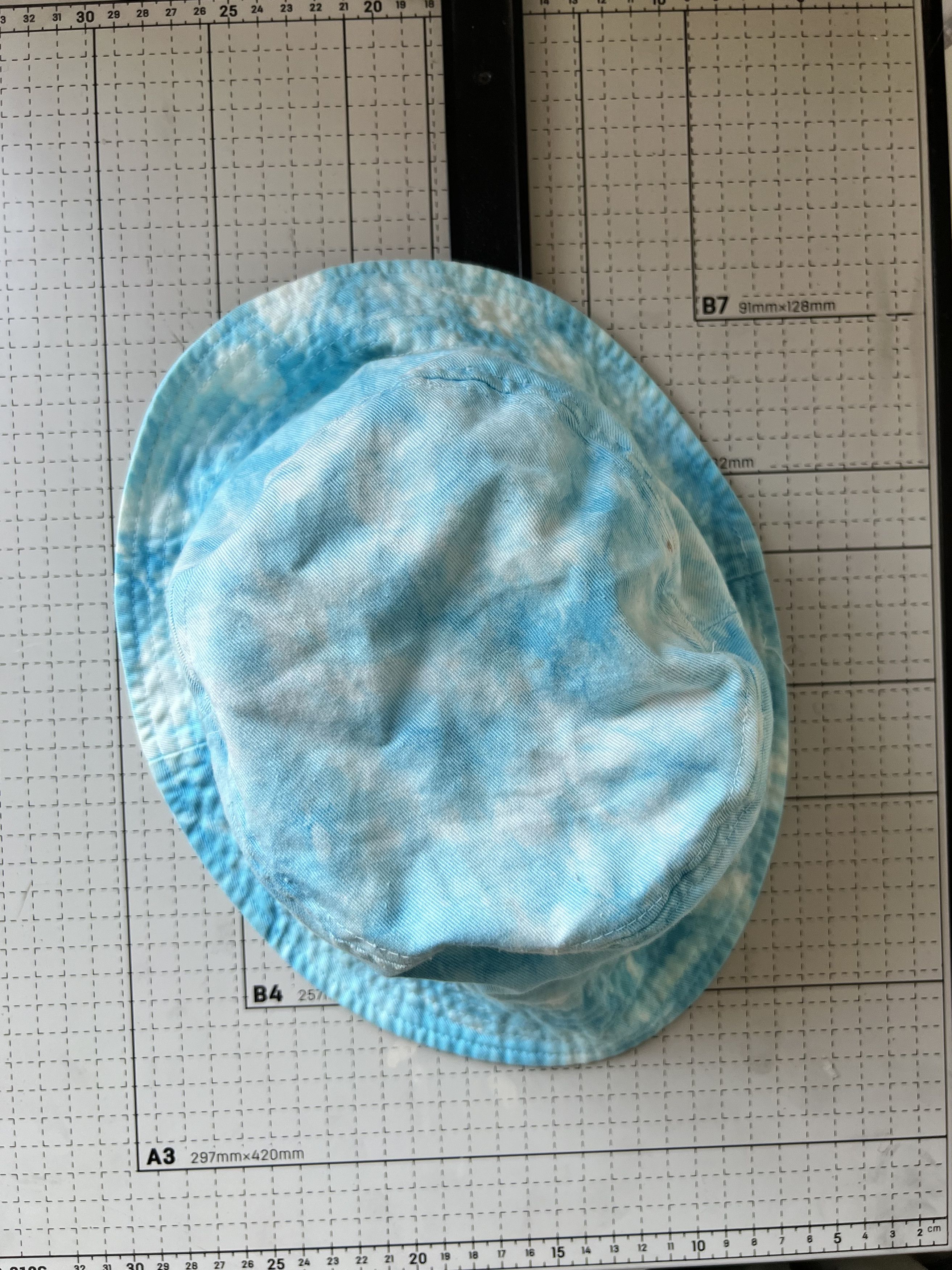Killer Acid Vintage Tie Die Bucket Sky Hat Size ONE SIZE - 4 Thumbnail