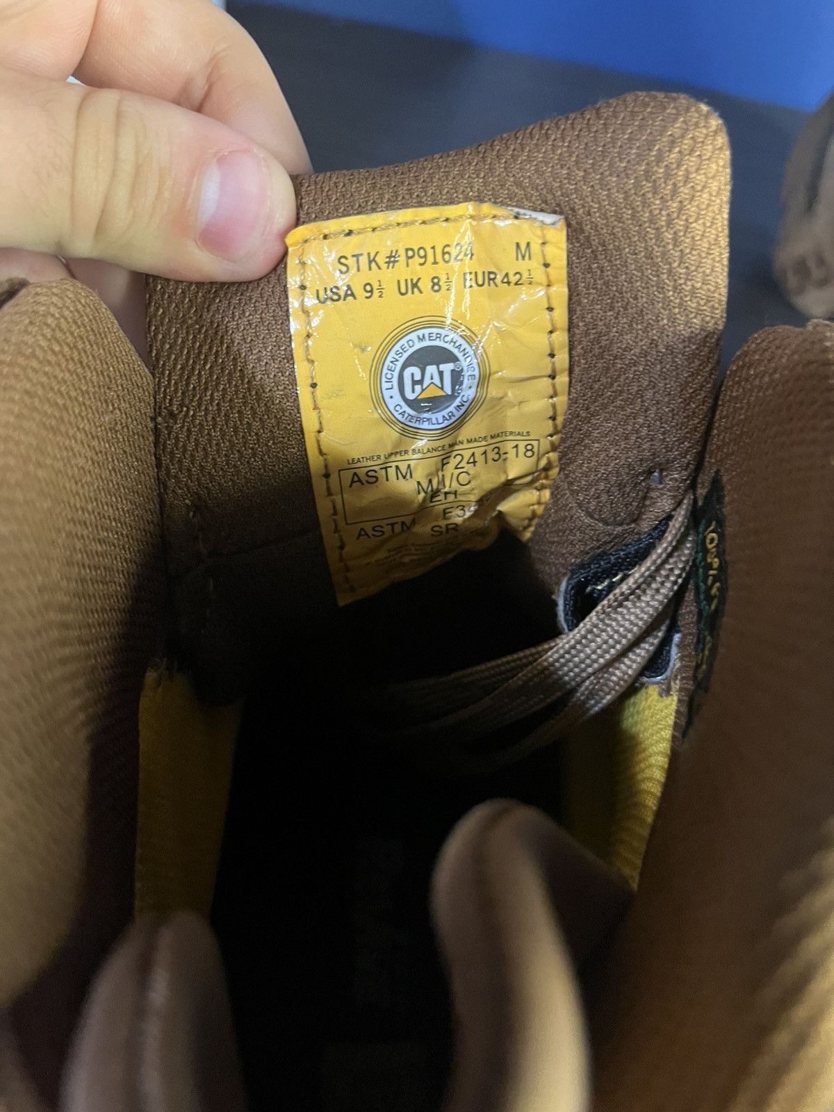 Caterpillar Caterpillar Work Boots Size US 9.5 / EU 42-43 - 6 Thumbnail