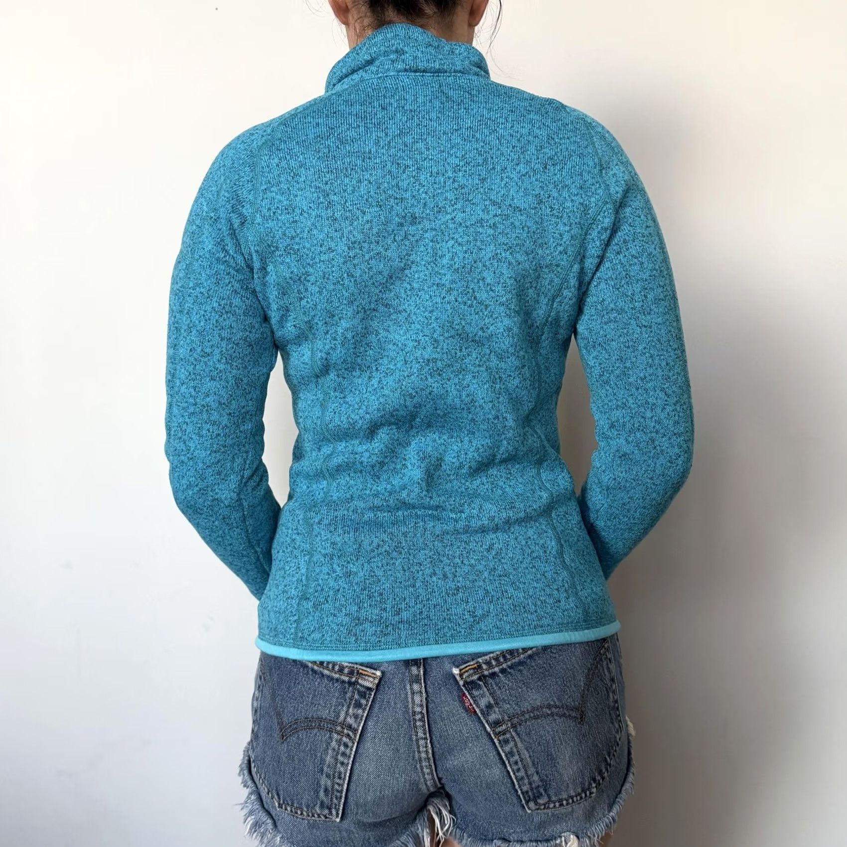 Patagonia Patagonia Better Sweater Fleece Pullover Womens Small Blue 1/4 Zip Cozy Size S / US 4 / IT 40 - 2 Thumbnail