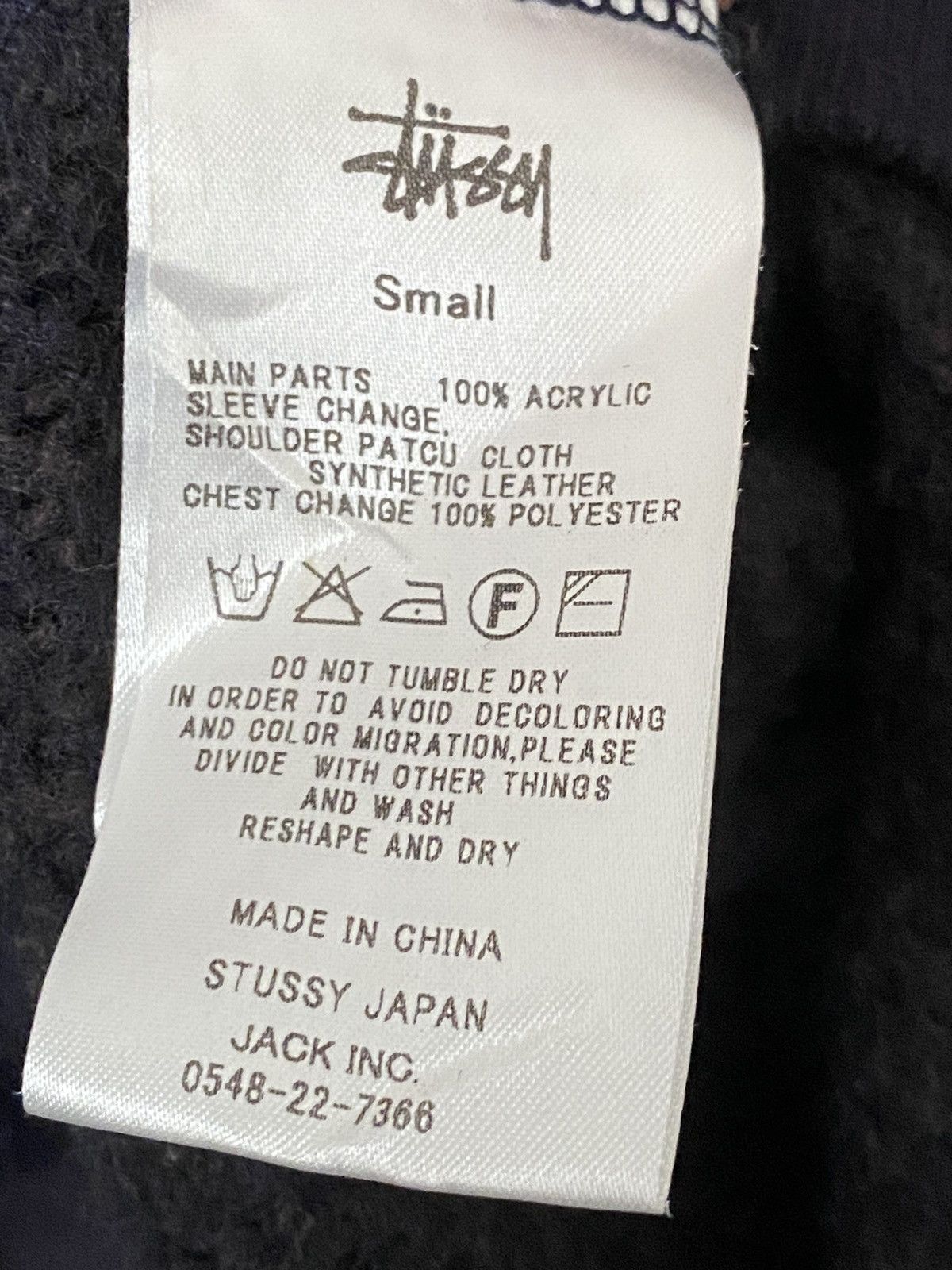 Stussy Vintage Brand Streetwear Stussy Sweatshirt 2000s Size US S / EU 44-46 / 1 - 7 Thumbnail