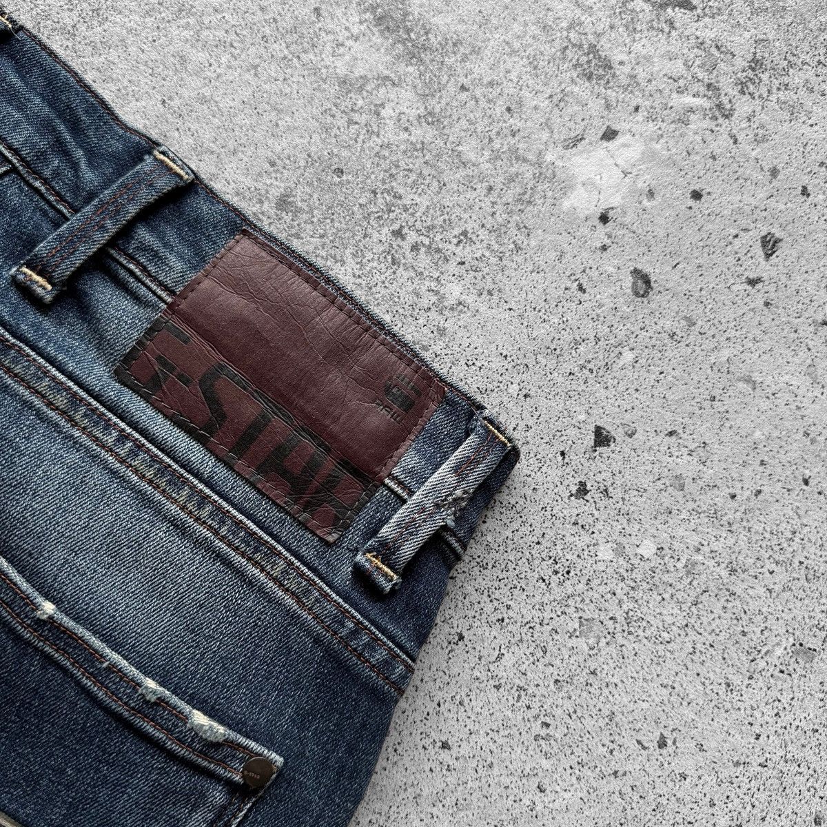 G-Star G-Star Raw Mens Blue Defend Super Slim Denim Jeans RRP €150 Size US 30 / EU 46 - 9 Thumbnail