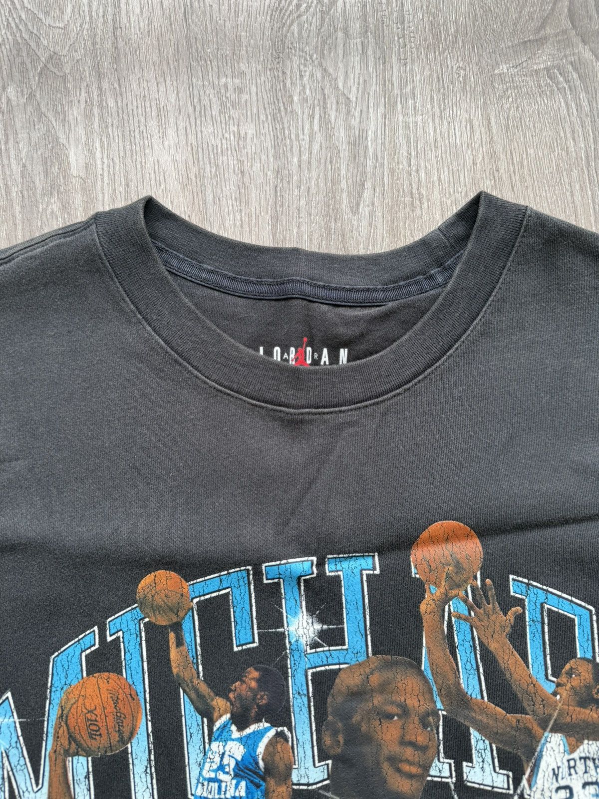 Jordan Brand Vintage Jordan UNC tee Size US L / EU 52-54 / 3 - 4 Thumbnail