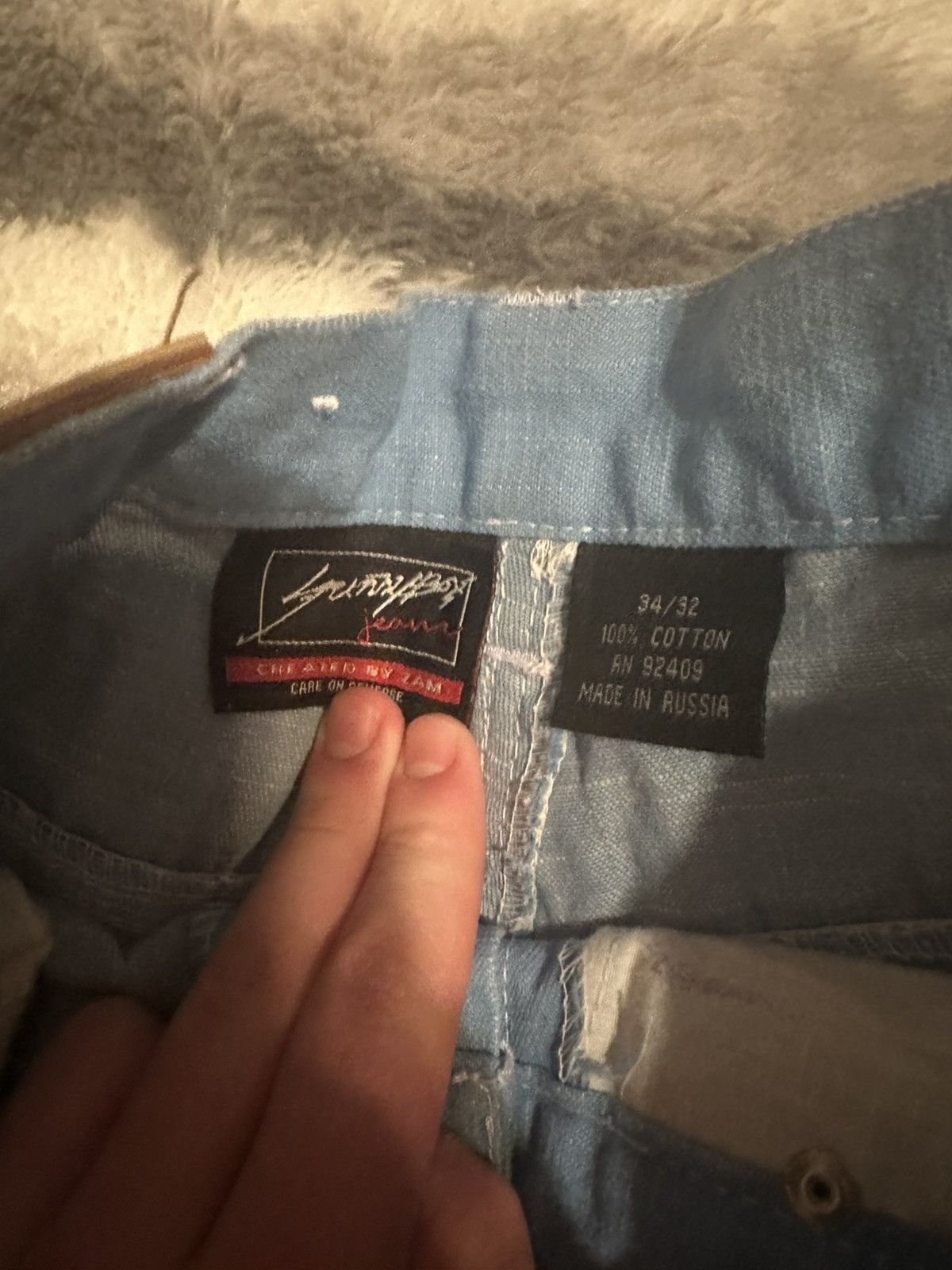 Designer × Other Light Blue Sick Denim Size US 34 / EU 50 - 3 Thumbnail