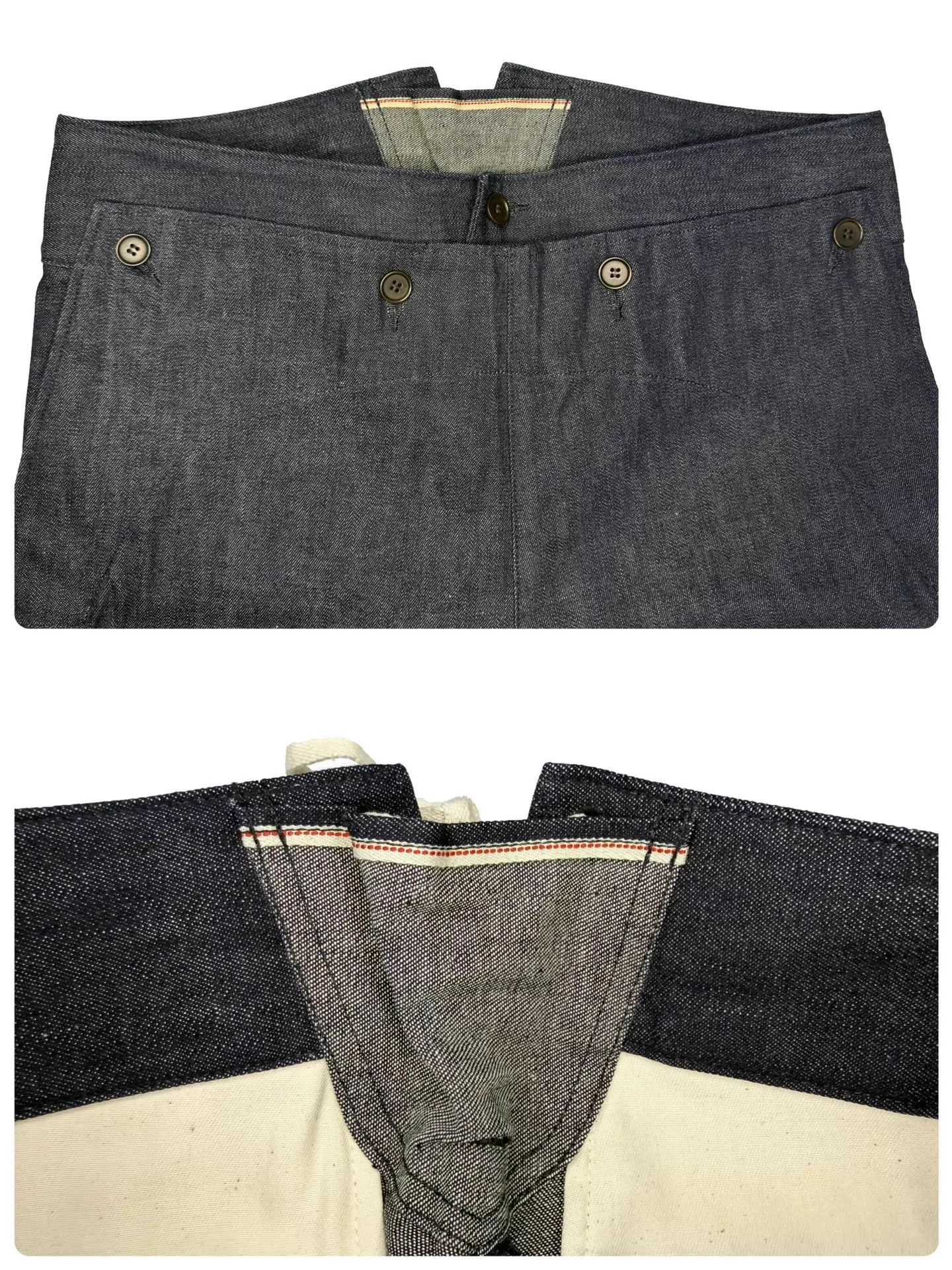 Visvim VISVIM ss HOLMAN UNWASHED SAILOR JEANS NEW W/ TAGS Size US 33 - 4 Thumbnail
