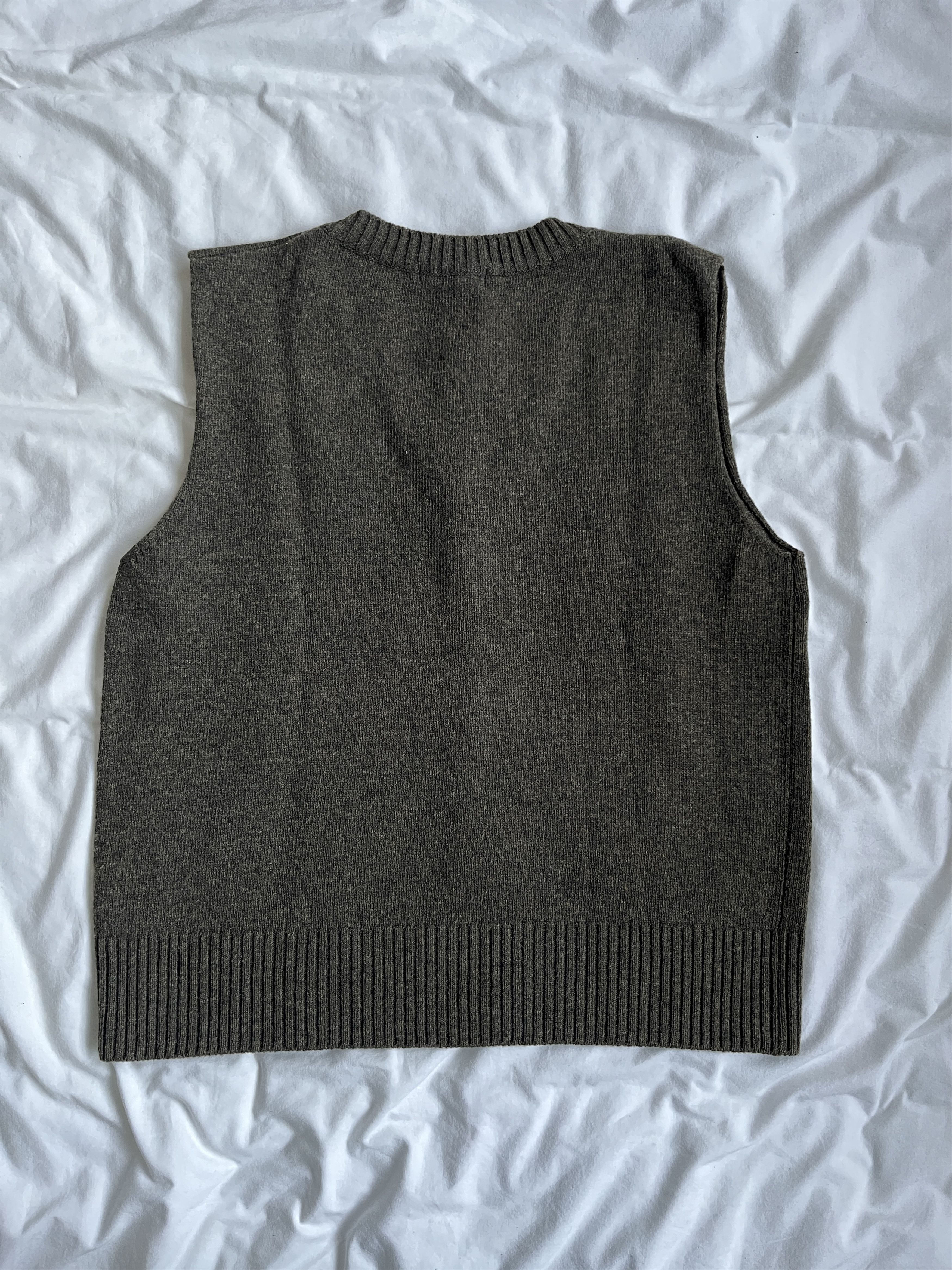 Olive OLIVE WOOL VEST Size US M / EU 48-50 / 2 - 5 Thumbnail