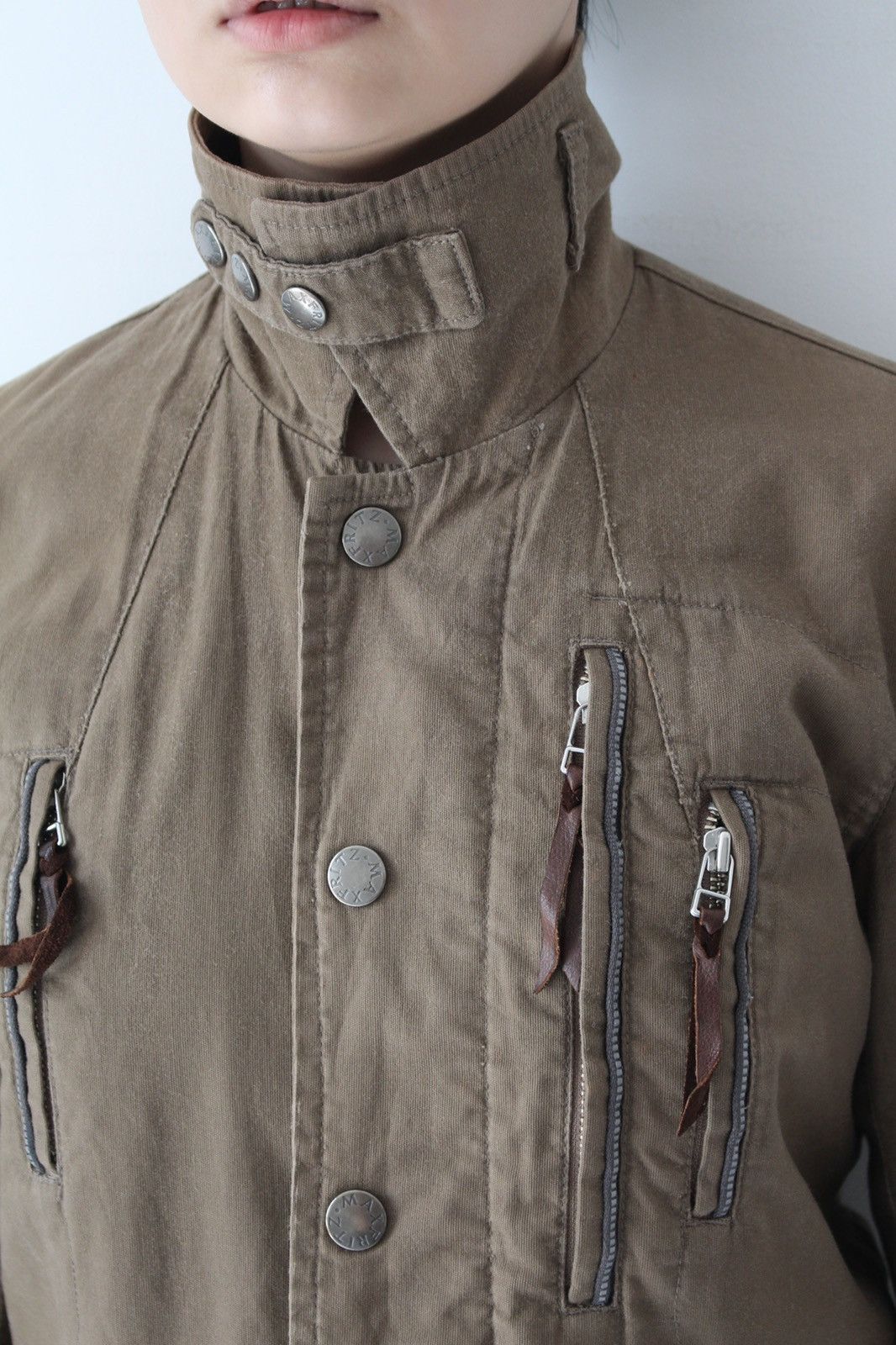 If Six Was Nine MAX FRITZ FEMME MILITARY 10 POCKET JACKET Size S / US 4 / IT 40 - 12 Thumbnail