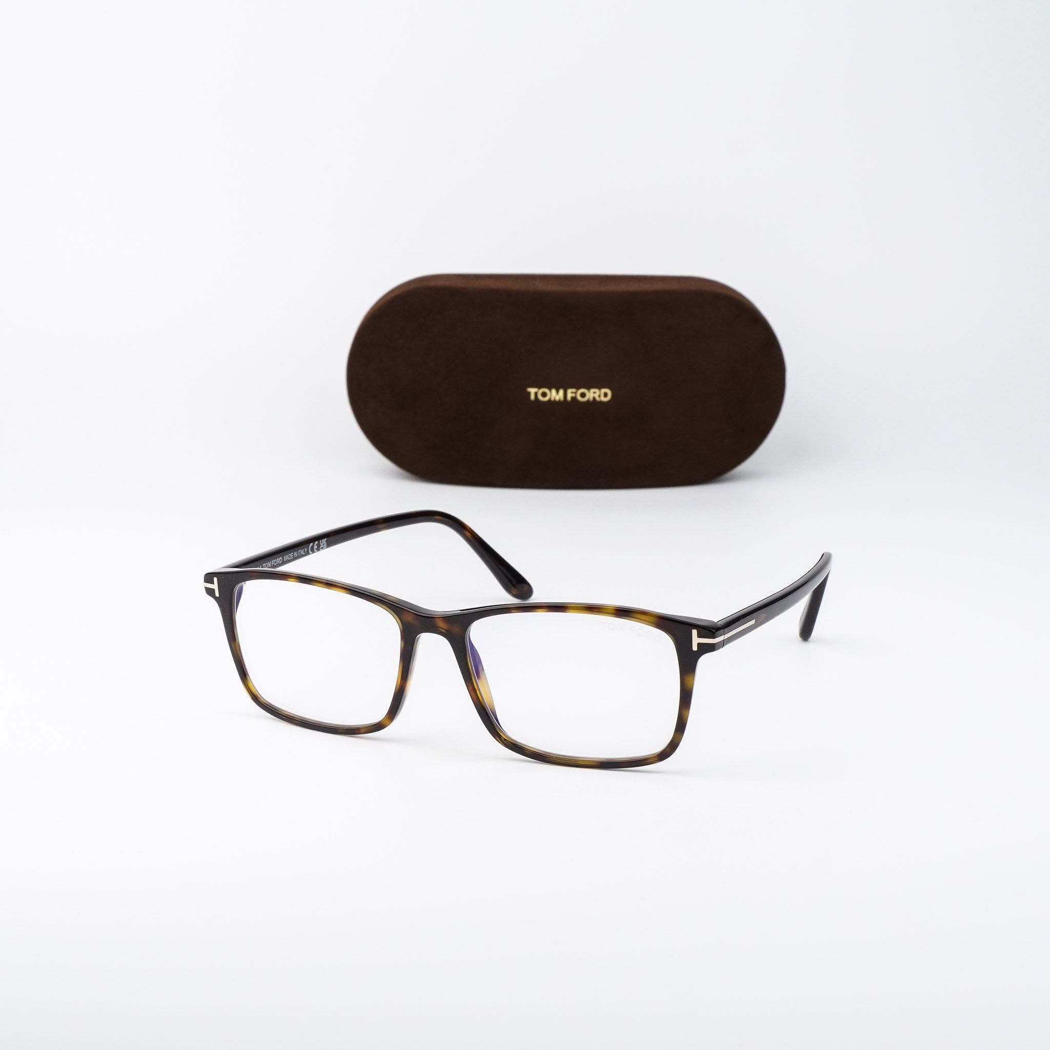 Tom Ford Tom Ford Men Eyeglasses FT5584-B 052 NEW AUTHENTIC Size ONE SIZE - 1 Thumbnail