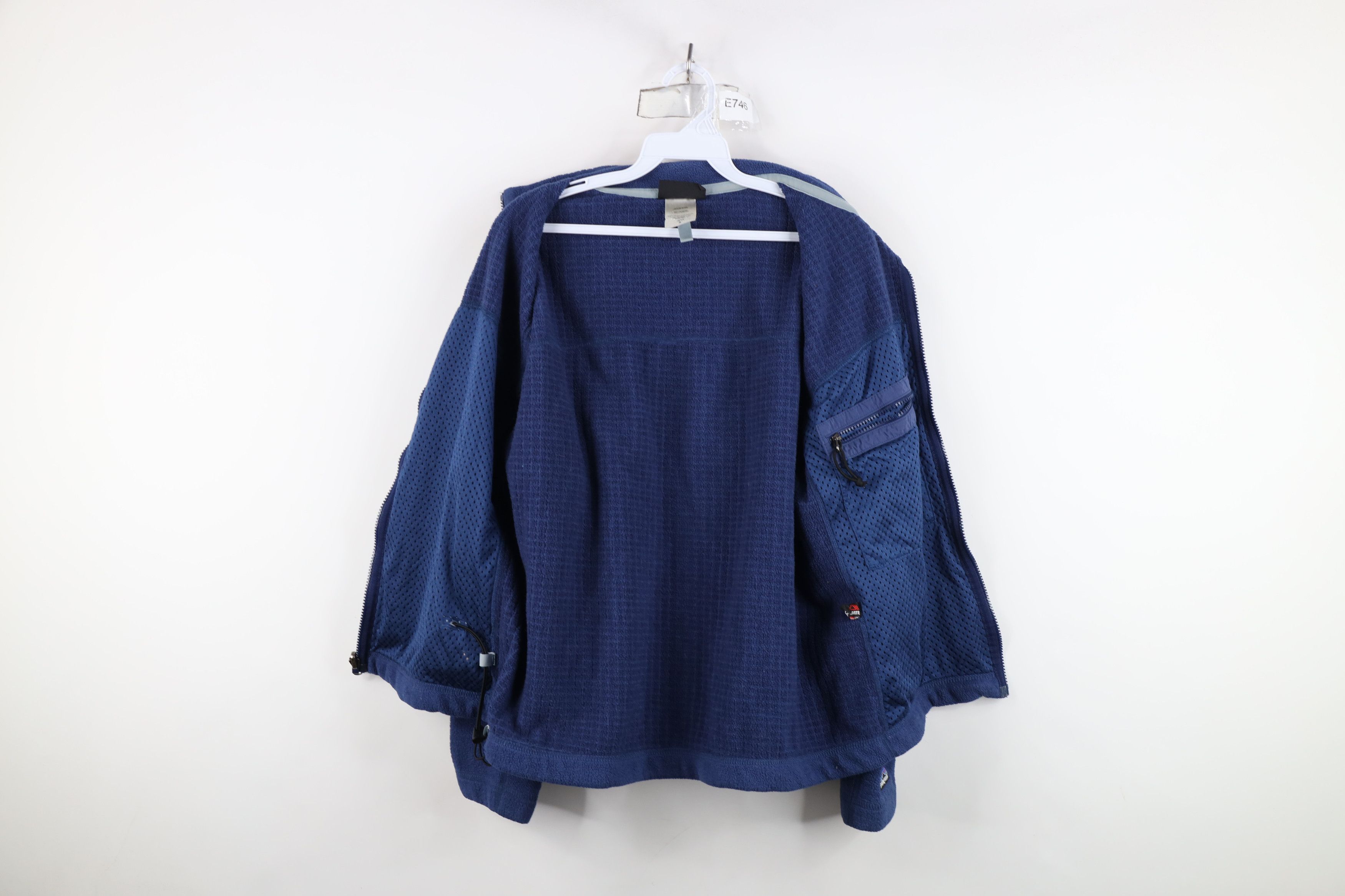 Patagonia Vintage Patagonia Spell Out Full Zip Fleece Jacket Blue Size US S / EU 44-46 / 1 - 10 Thumbnail