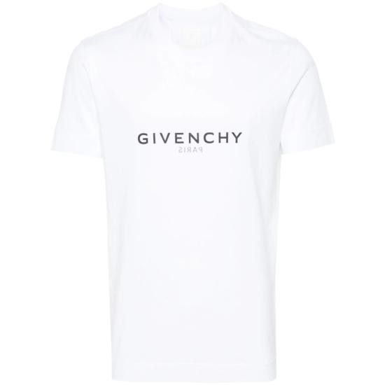 Givenchy GIVENCHY Men T-Shirts BM71653Y6B 100 WHITE Size US L / EU 52-54 / 3 - 1 Thumbnail