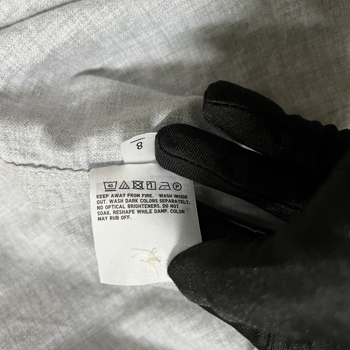 20471120 × Japanese Brand × Uniqlo Uniqlo Button Up Flannel Shirt Size M / US 6-8 / IT 42-44 - 7 Thumbnail