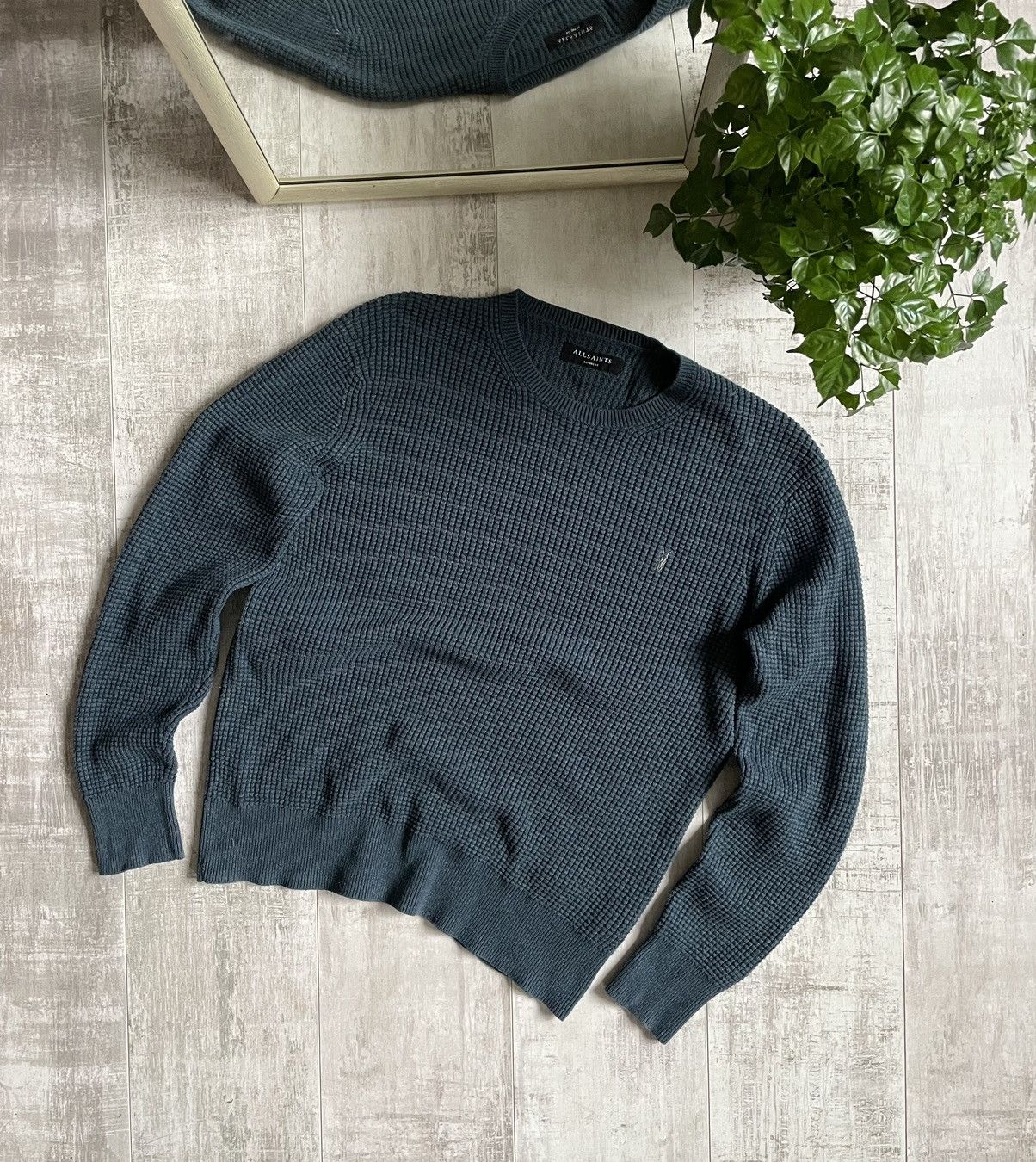 Allsaints Allsaints Enton Crew Neck Sweater Logo Luxury Size US M / EU 48-50 / 2 - 1 Thumbnail