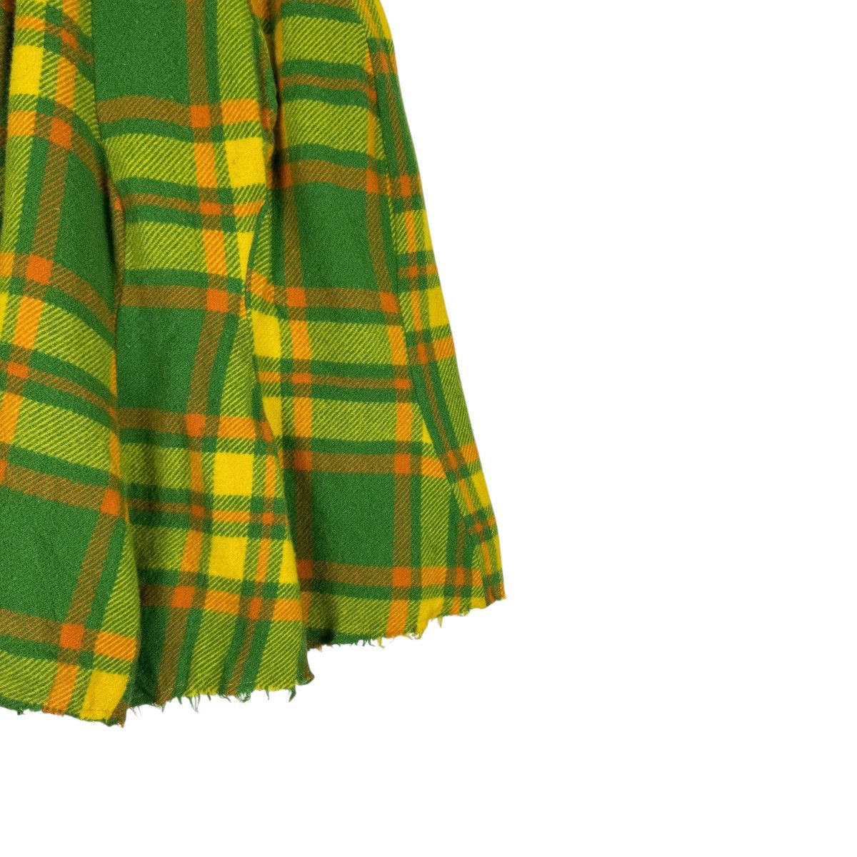 Comme des Garcons 🌟CDG TRICOT AD2000 TARTAN DECONSTRUCTED SKIRTS Size 26" / US 2 / IT 38 - 5 Thumbnail