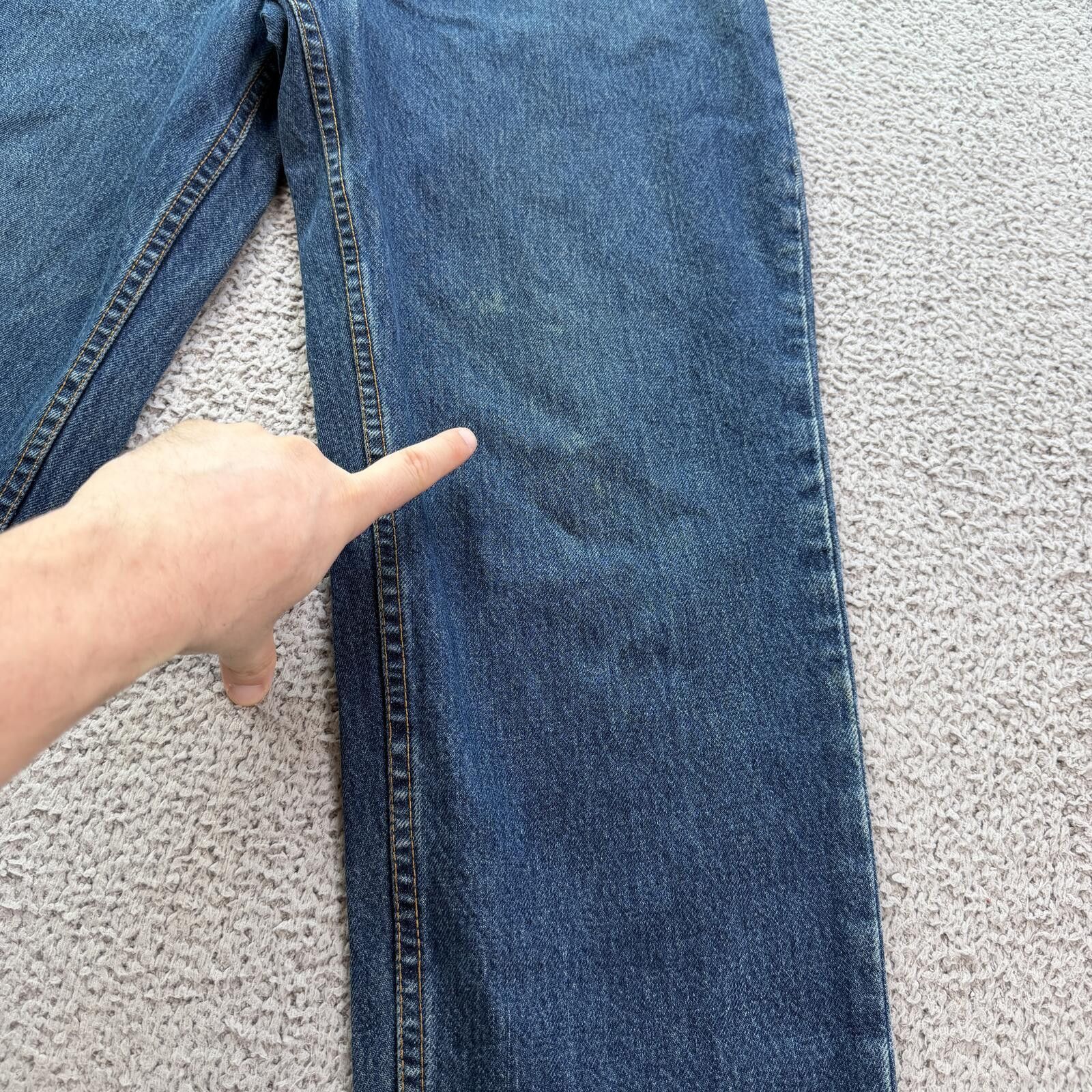 Levi's Levis 550 Relaxed Fit Jeans Womens 10 Blue Y2K Vintage 27x29 Size 27" / US 4 / IT 40 - 8 Thumbnail