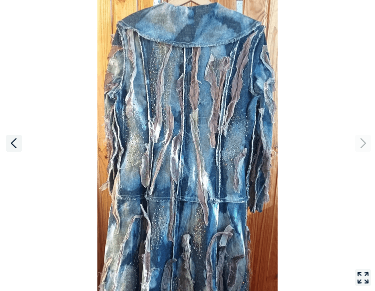 Other avant garde denim trench coat sz S brand British Malon Italy Size S / US 4 / IT 40 - 5 Thumbnail