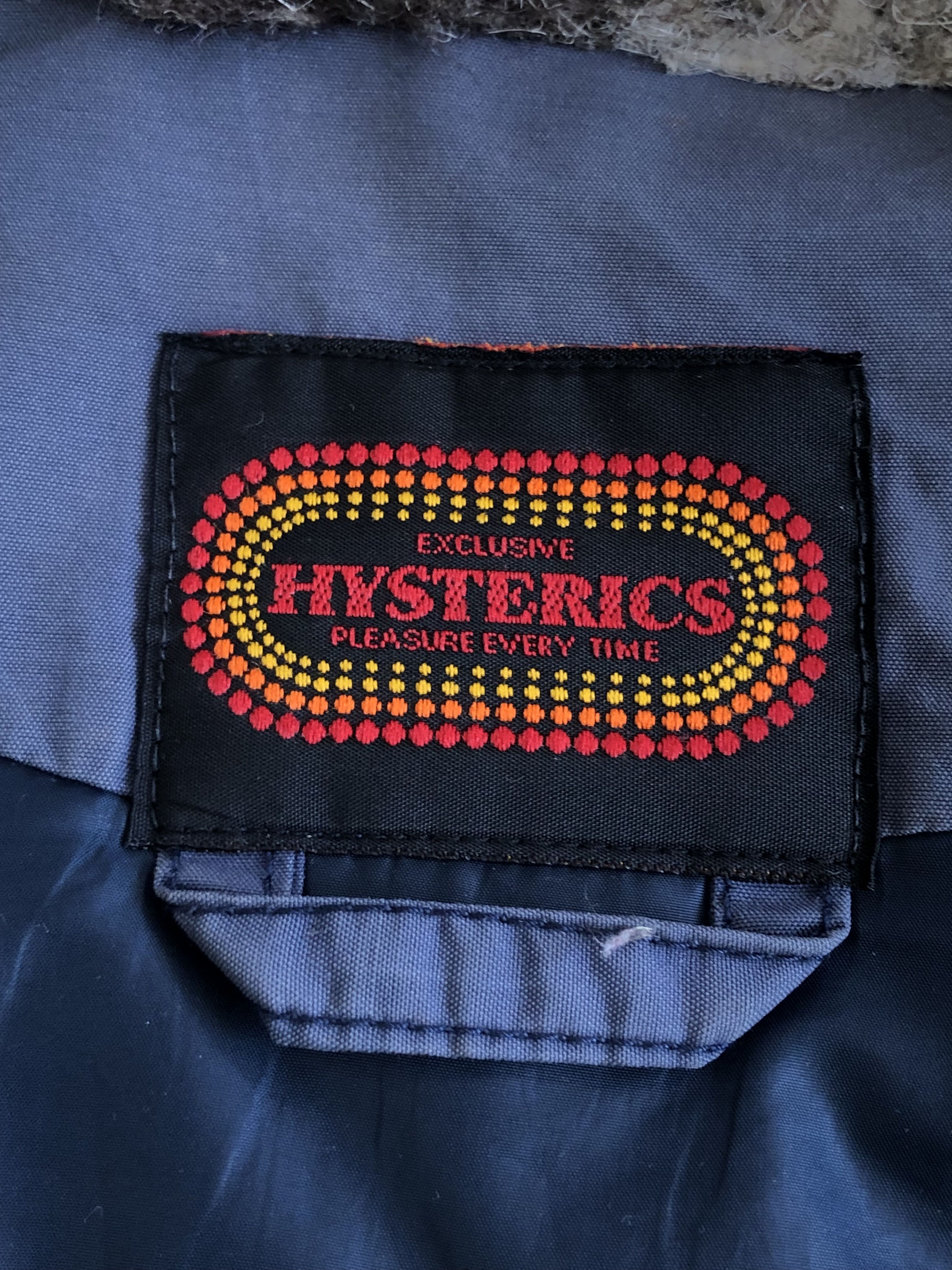 Hysteric Glamour RARE🔥VINTAGE 90’S HYSTERIC DOWN JACKET SUNFADED DISTRESS Size S / US 4 / IT 40 - 17 Thumbnail