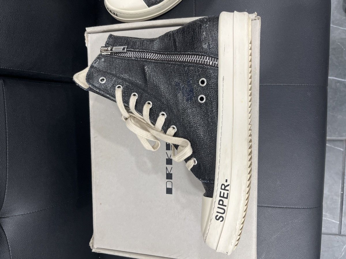 Rick Owens Hi Top Dark Shadow Rick Owens Size US 8 / EU 41 - 4 Thumbnail