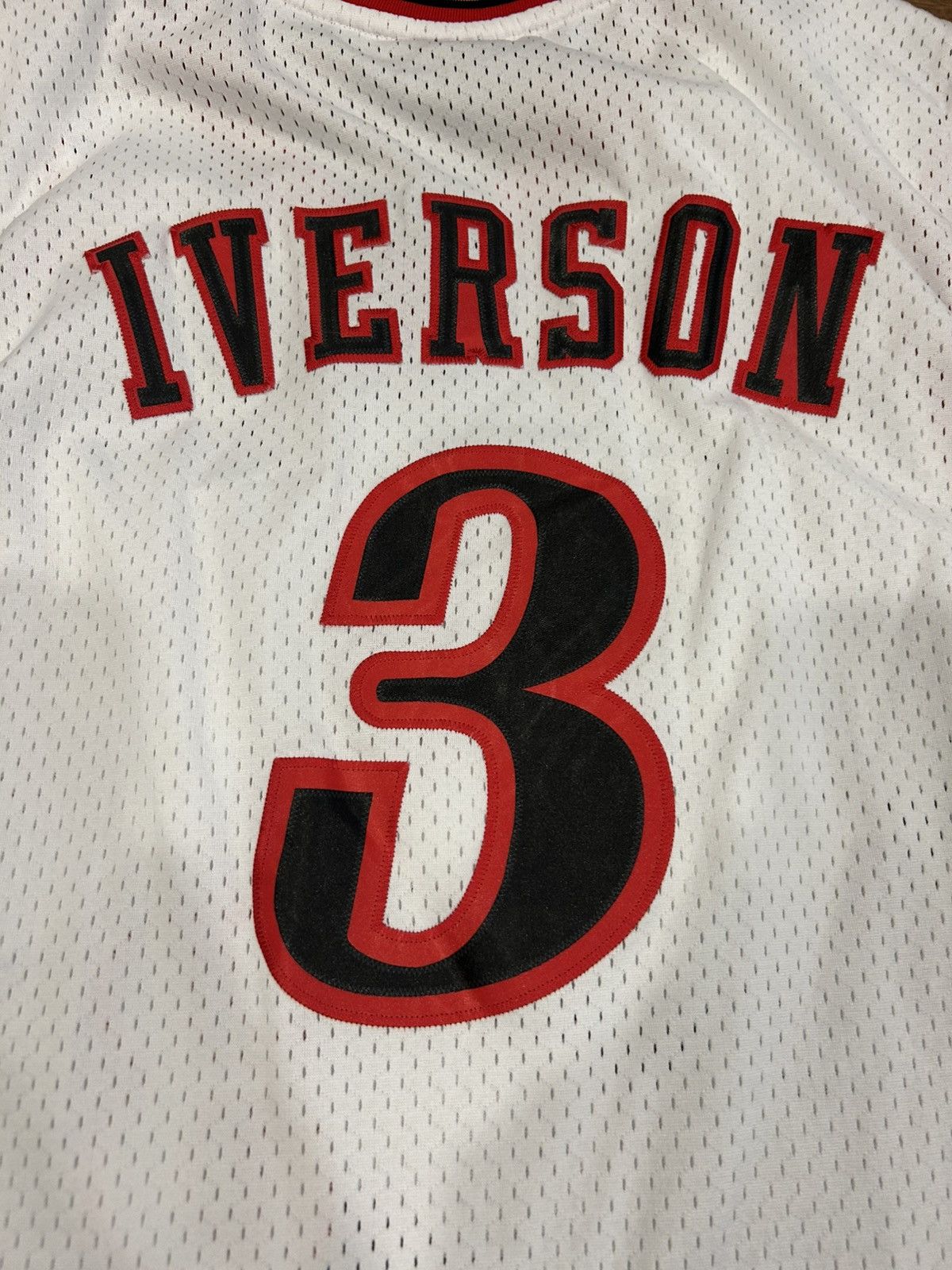 NBA × Reebok × Vintage Vintage Philadelphia 76ers Allen Iverson Jersey Reebok 5XL Size US XXL / EU 58 / 5 - 5 Thumbnail