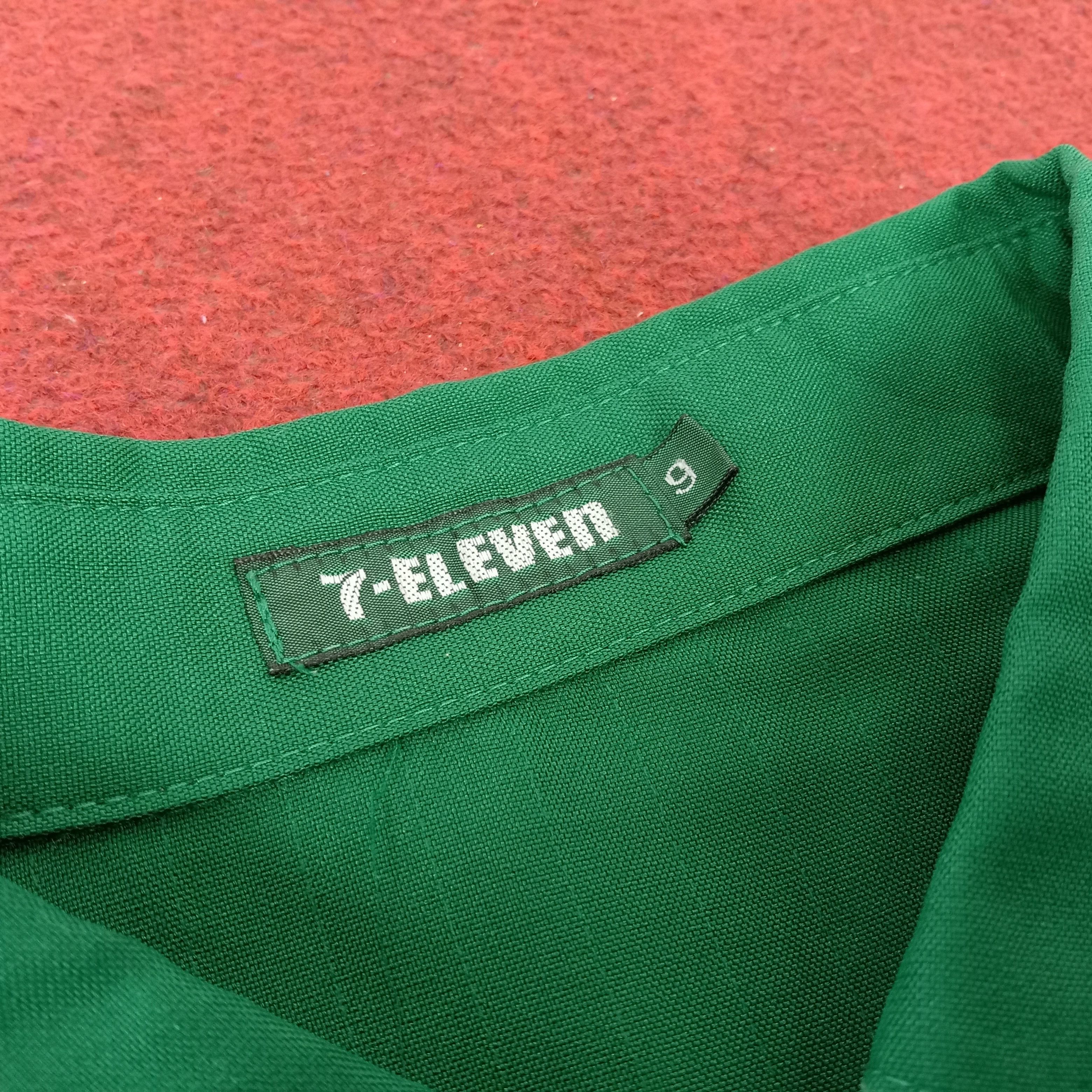 Japanese Brand × Vintage 7 Eleven Japanese Workers Uniform Jacket Size US S / EU 44-46 / 1 - 6 Thumbnail