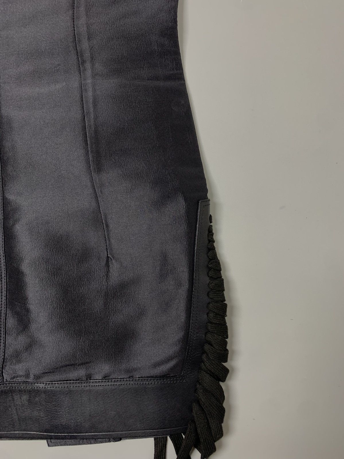 Rick Owens Rick Owens “Vicious” Spring/Summer 2014 — Leather Vest Size S / US 4 / IT 40 - 22 Thumbnail
