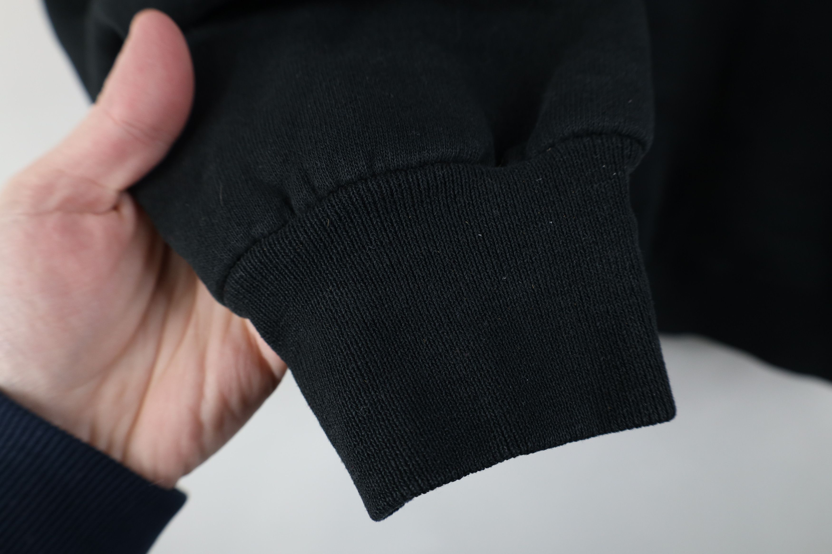 Vintage Vintage 90s Streetwear Blank Crewneck Sweatshirt Black USA Size US XL / EU 56 / 4 - 7 Thumbnail