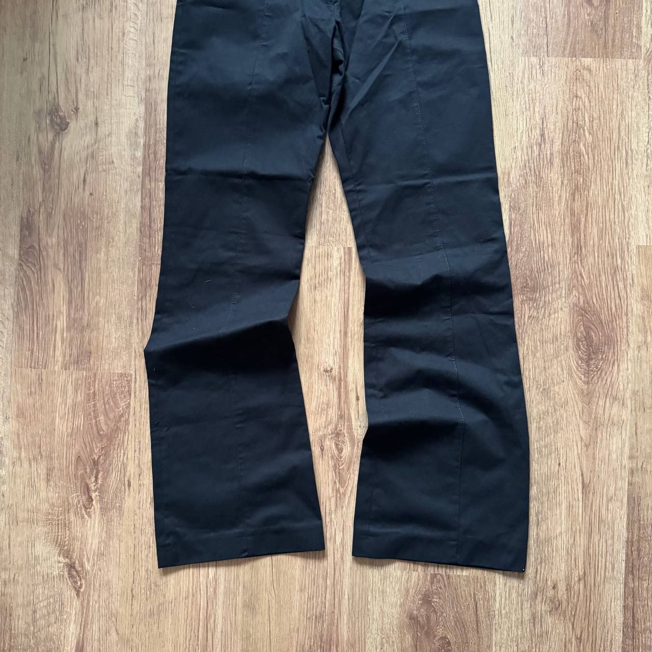 Seditionaries Crazy Karen Millen Ultra Wide Flared Bootcut Goth Pants Size 28" / US 6 / IT 42 - 3 Thumbnail