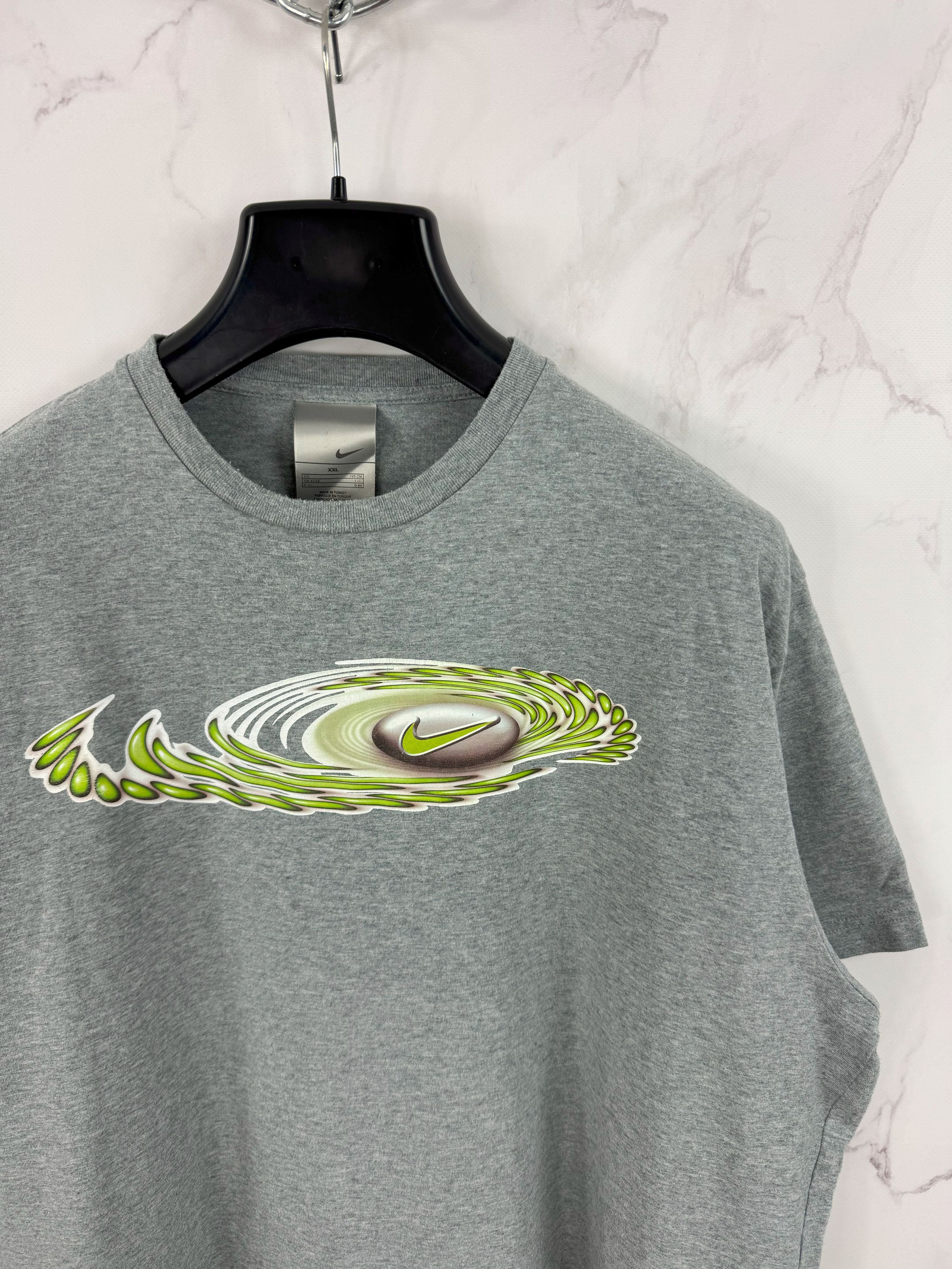 Vintage Nike Swoosh Logo T Shirt Streetwear Tee