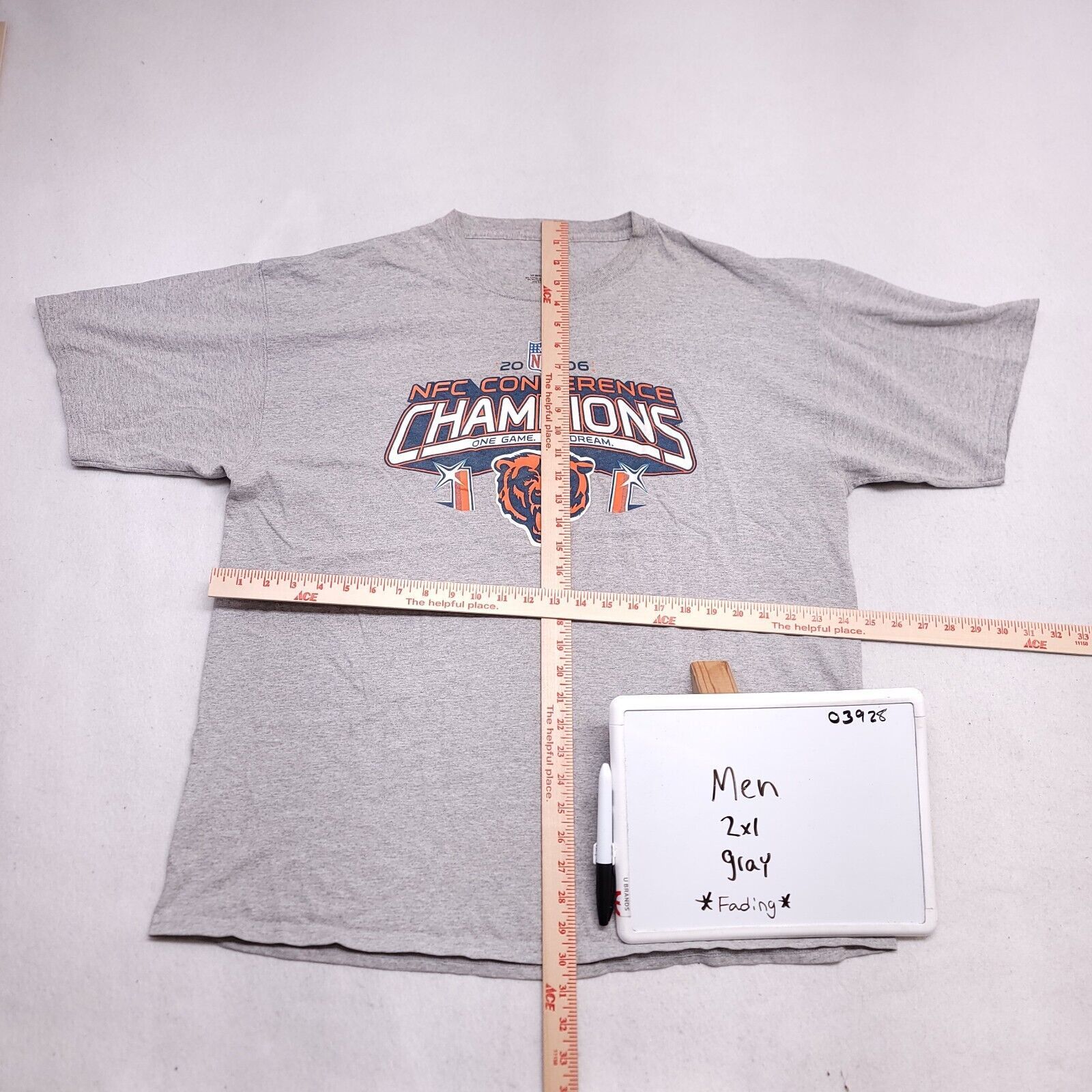 NFL NFL NFC Conference Champions Shirt Adult Mens Size 2XL Gray Size US XXL / EU 58 / 5 - 5 Thumbnail