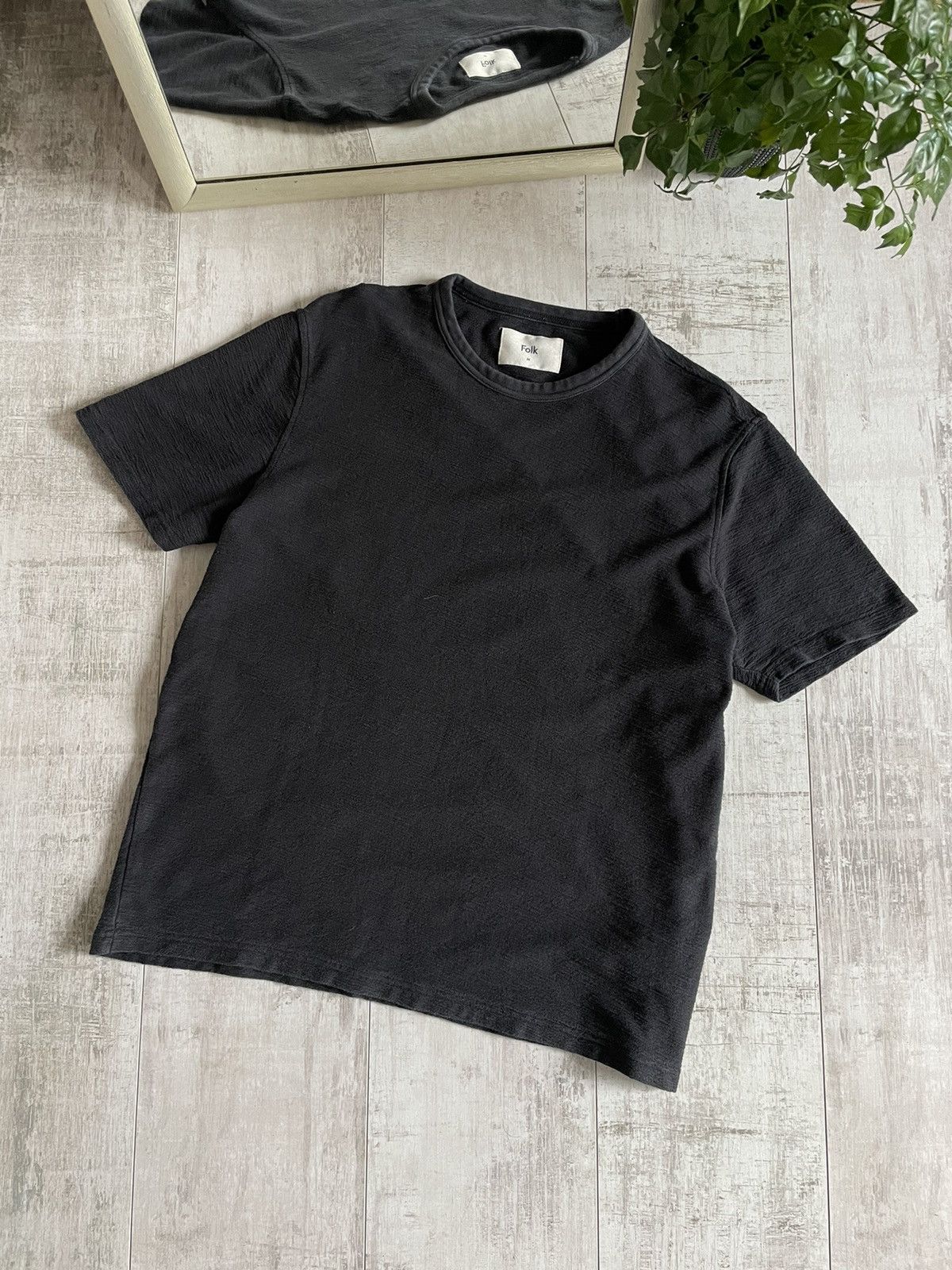 Folk Folk Gray Contrast T-Shirt Size US M / EU 48-50 / 2 - 1 Thumbnail