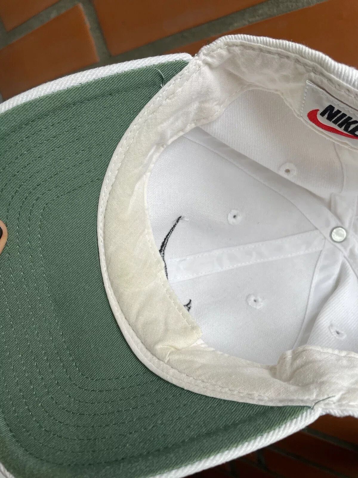 Nike NIKE VINTAGE CAP HAT 1990s 90s MENS TRUCKER SWOOSH Y2K LOGO Size ONE SIZE - 16 Thumbnail