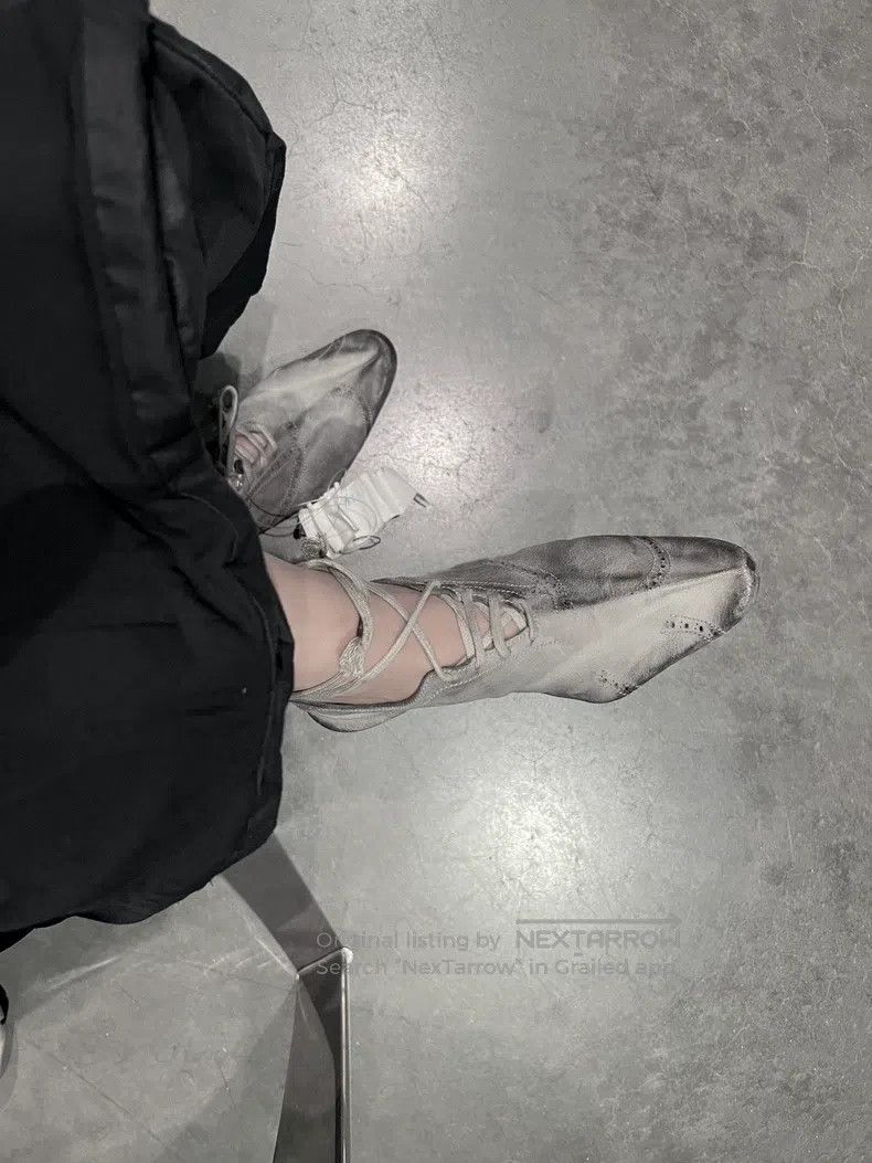 Carol Christian Poell Carol Christian Poell Ultra-rare kangaroo leather ballet s Size US 5.5 / IT 35.5 - 3 Thumbnail