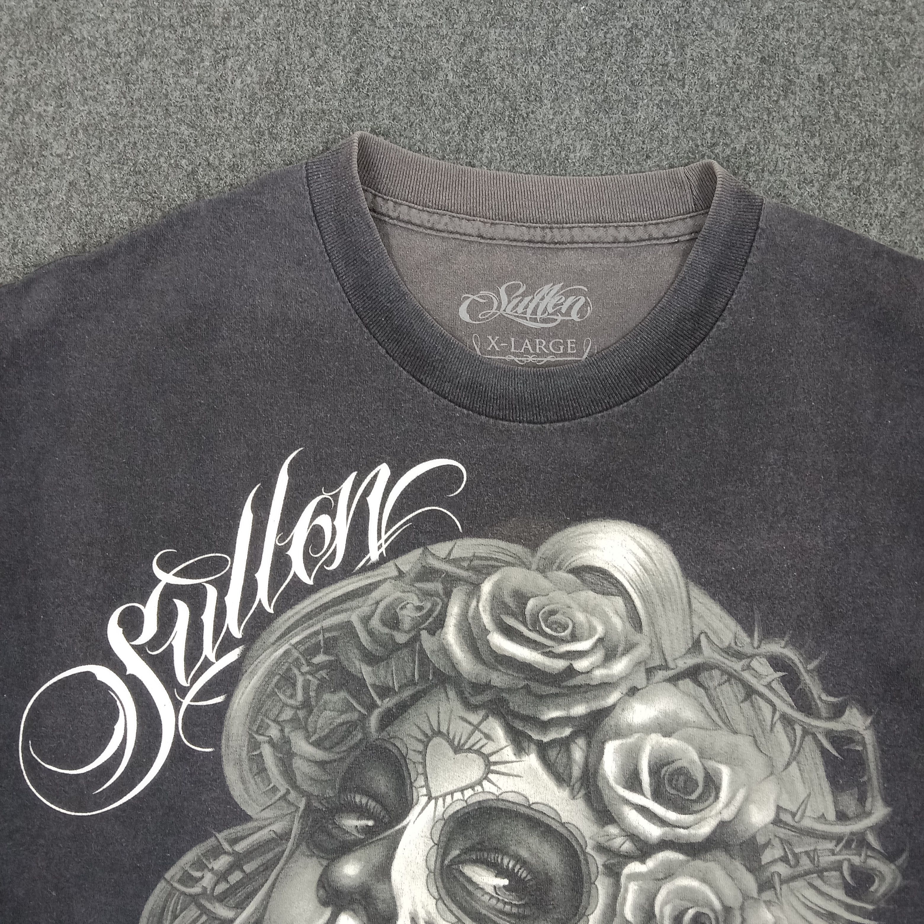 Vintage Sullen Art X Steeve Soto Horror Style Tshirt Size US XL / EU 56 / 4 - 4 Thumbnail