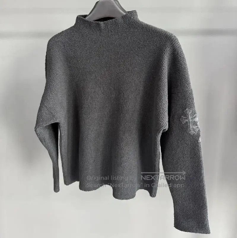 Chrome Hearts Chrome Hearts Black Cotton Logo Sweater . Size XS / US 0-2 / IT 36-38 - 1 Thumbnail