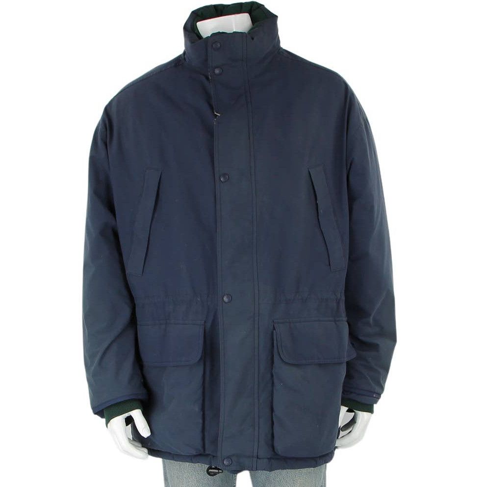 image of Eddie Bauer Goretex Ridgeline Puffer Goose Down Parka Jacket in Blue, Men's (Size Medium)