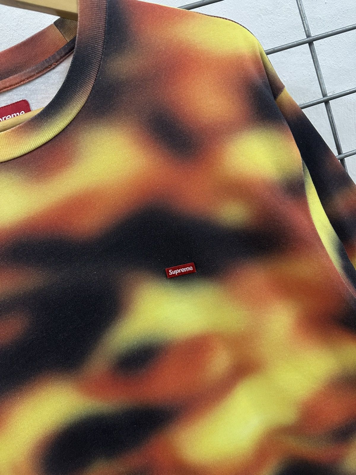 Supreme Rare And Beautiful Supreme SS23 Small Box Logo Flame Tee Size US L / EU 52-54 / 3 - 5 Thumbnail
