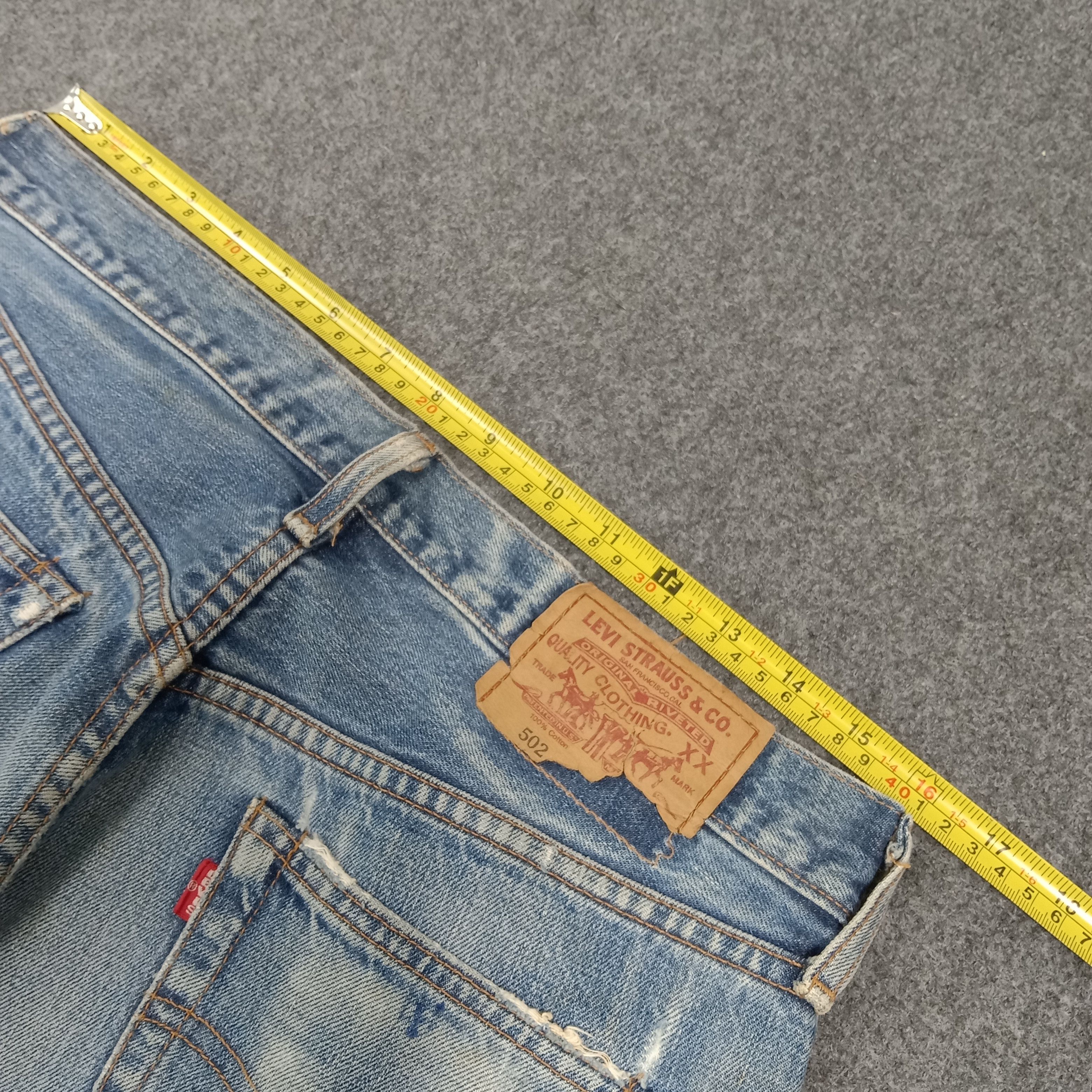 Levi's LEVI'S 502 Rare Made In Japan Selvedge Denim Jeans C272N8 Size US 32 / EU 48 - 11 Thumbnail