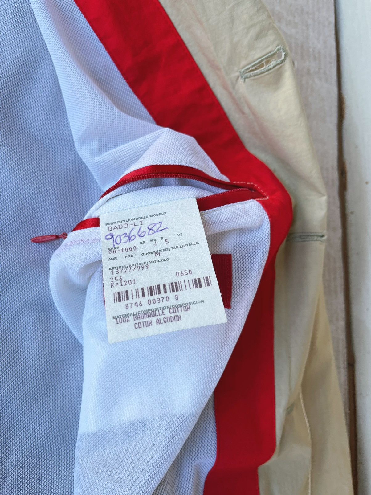 Hugo Boss HUGO BOSS Lightweight Casual Jacket Size US M / EU 48-50 / 2 - 3 Thumbnail