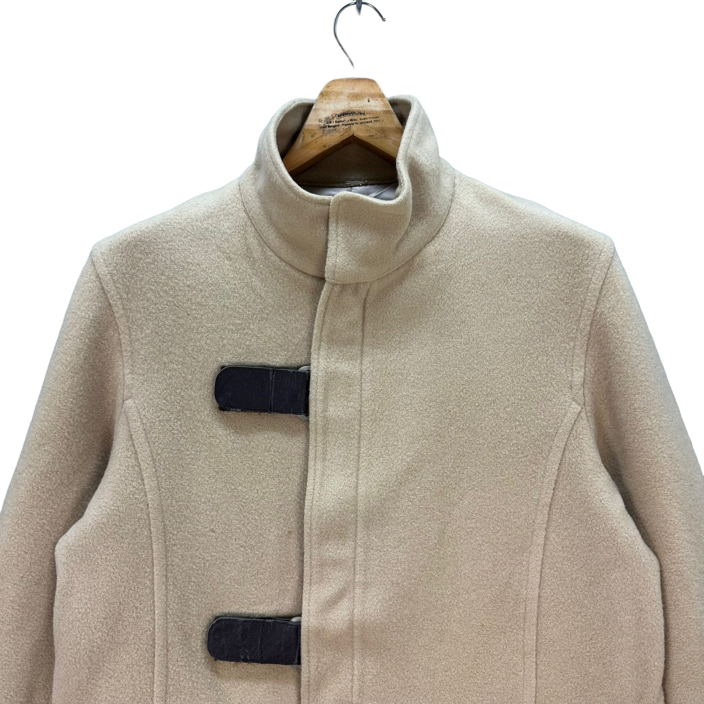 PPFM PPFM STRAP ZIPPER WOOL OVERCOAT #8595-016 Size US M / EU 48-50 / 2 - 2 Thumbnail
