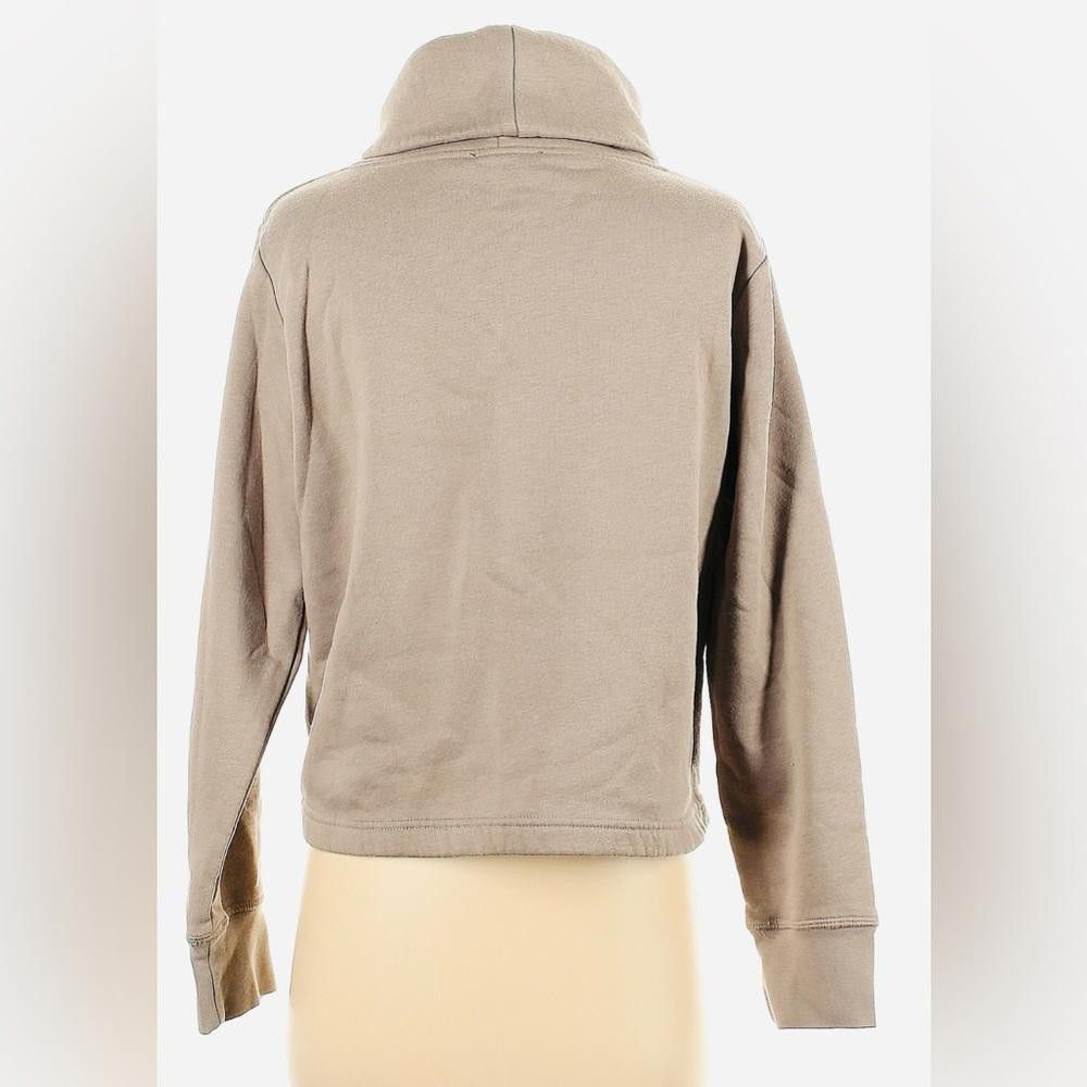Designer Zara XS Cozy Lightweight Cowl Neck Sweatshirt Size XS / US 0-2 / IT 36-38 - 2 Thumbnail