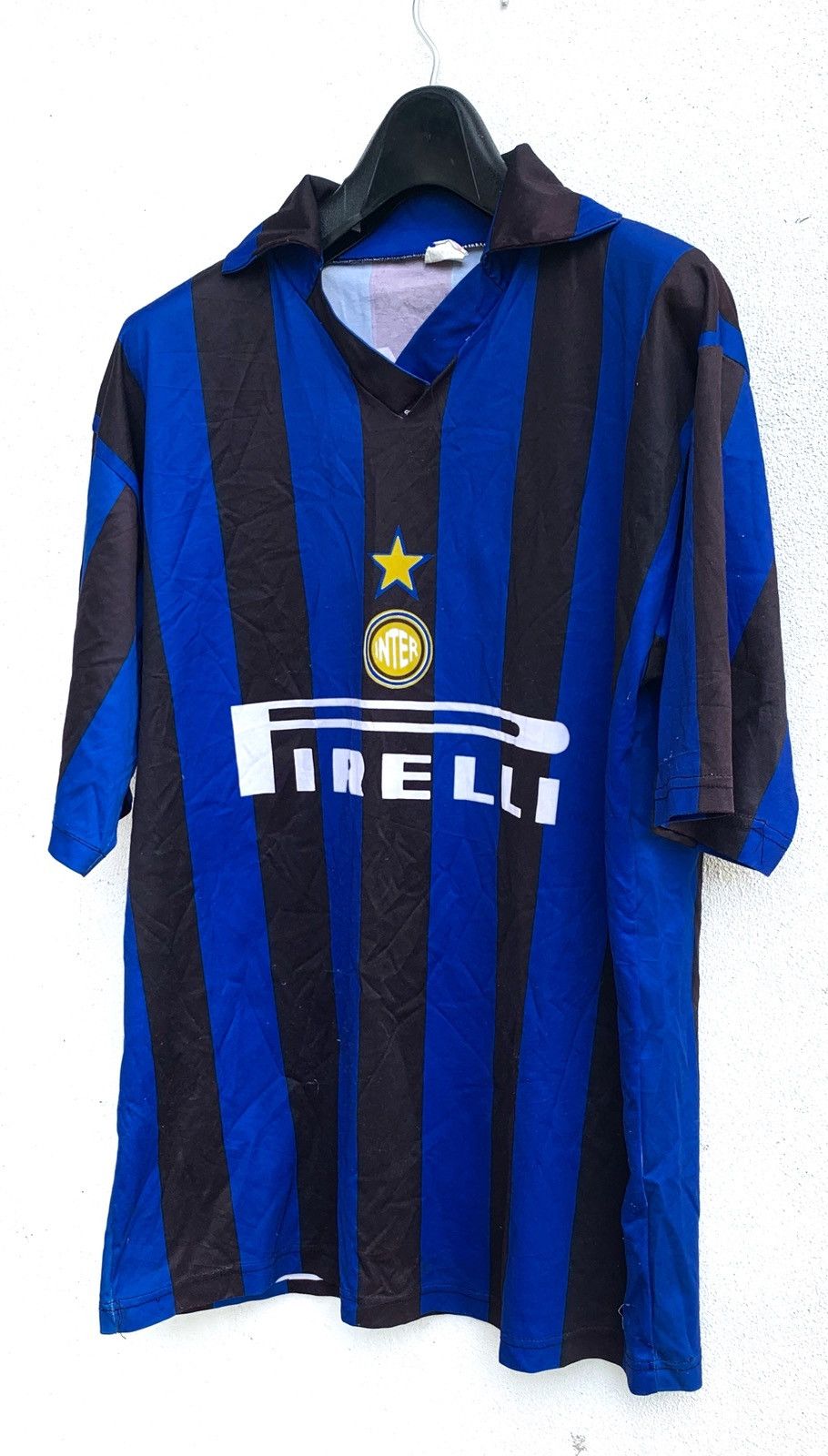 Sports Specialties × Vintage Vintage InterMilan Jersey With Backhit DJORKAEFF '6' Size US XL / EU 56 / 4 - 1 Thumbnail
