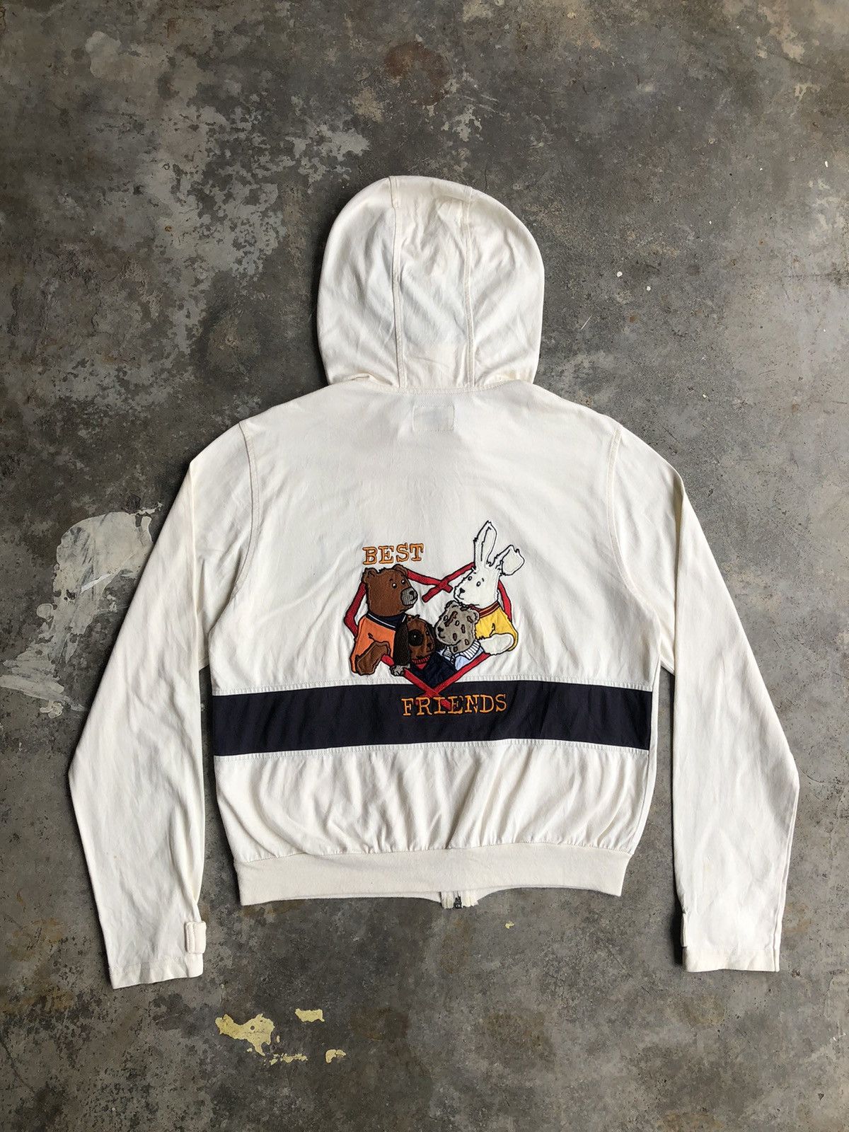 Jean Charles De Castelbajac × Vintage Vintage Castelbajac Sport Best Friends Embroidery Hoodie Size US XS / EU 42 / 0 - 2 Thumbnail