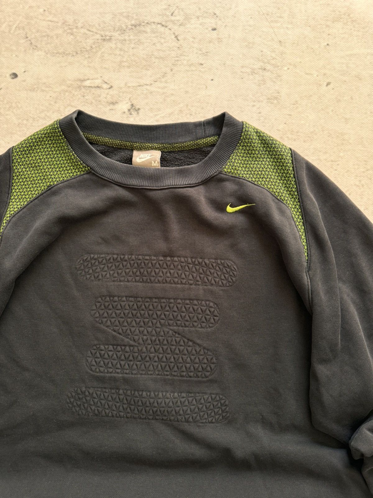 Nike × Vintage NIKE SHOX VINTAGE CENTER LOGO OVERSIZE BOXY SWEATSHIRT Size US M / EU 48-50 / 2 - 4 Thumbnail