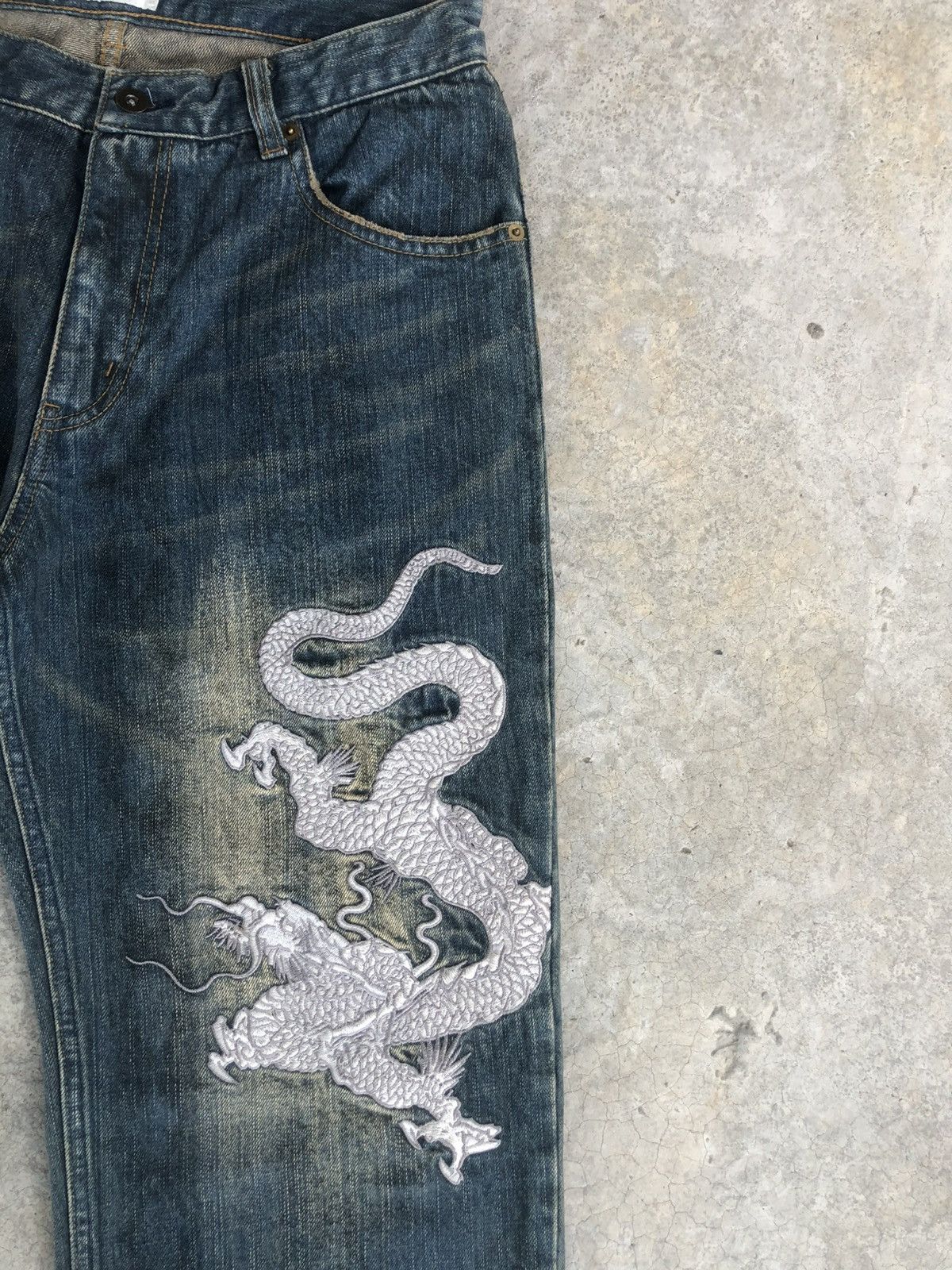 Karakuri Tamashii Karakuri Tamashii Embroidered Multipocket Snake Skin Size US 32 / EU 48 - 5 Thumbnail