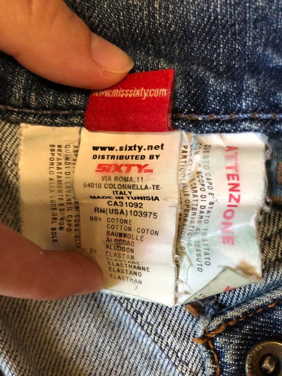 Miss Sixty Vintage jeans Miss Sixty Y2K luxury streetwear Size 26" / US 2 / IT 38 - 3 Thumbnail