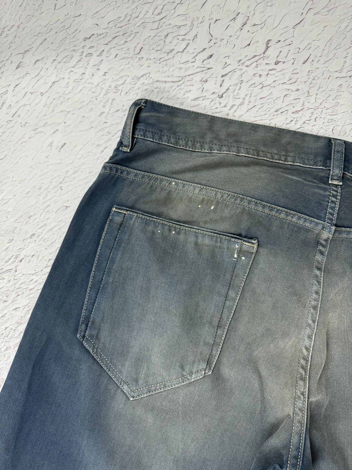Diesel Black Gold Diesel Black Gold dirty painted style casual denim jeans Size US 36 / EU 52 - 20 Thumbnail