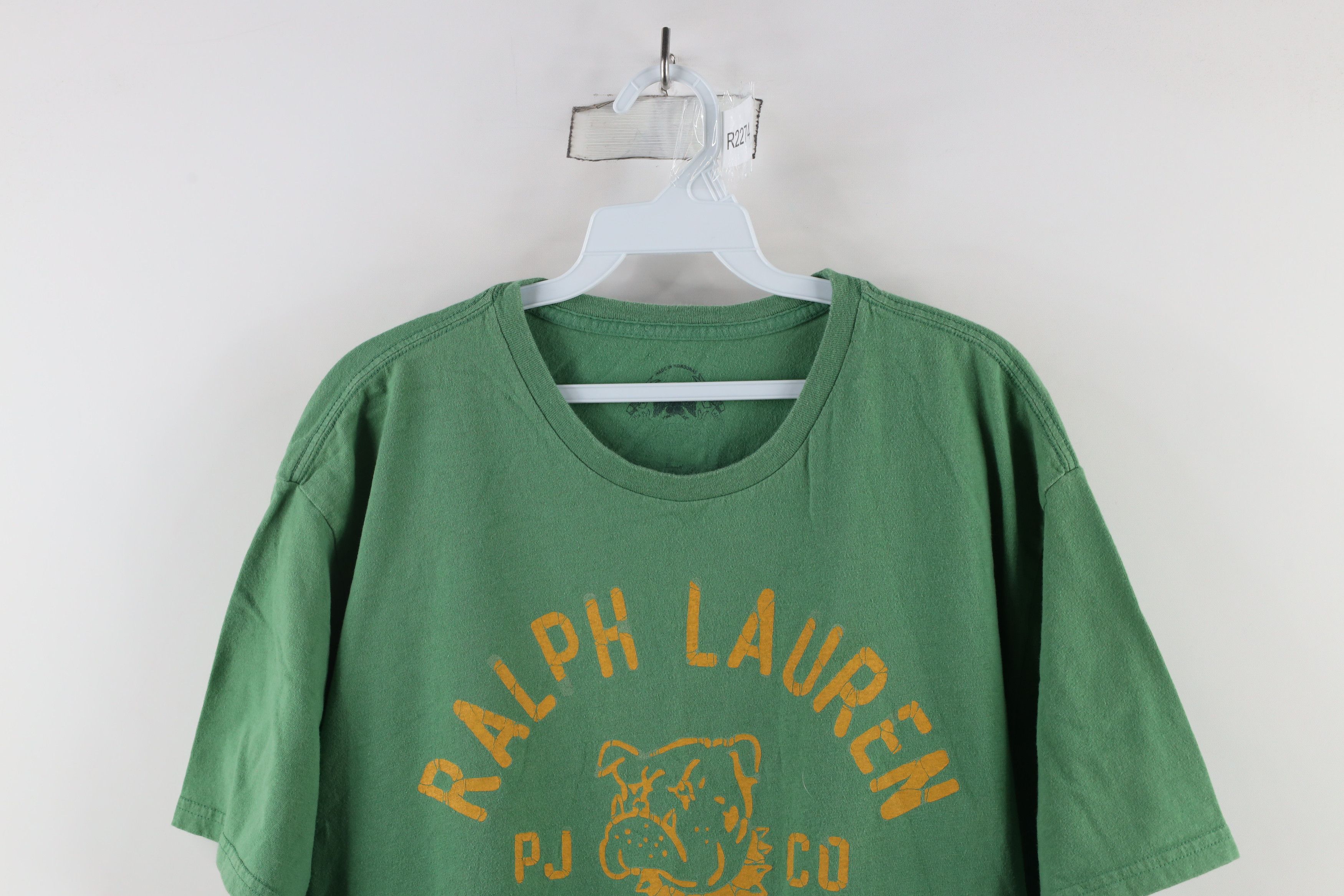Ralph Lauren Vintage Ralph Lauren Spell Out Bulldog Short Sleeve T-Shirt Size US L / EU 52-54 / 3 - 2 Thumbnail